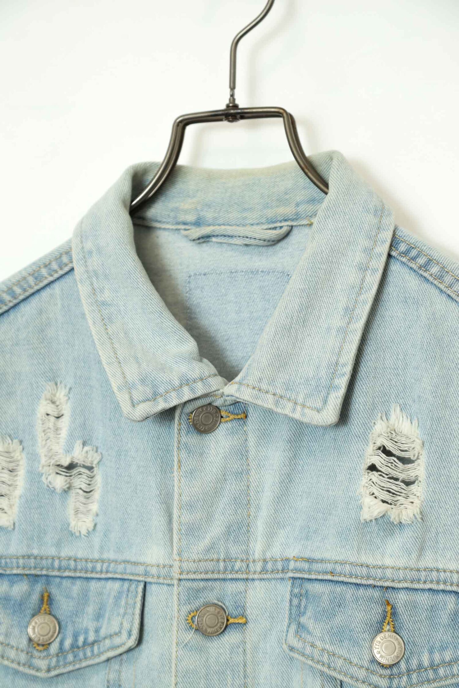 Alternative view of VINTAGE DAMEGE DENIM JACKET/M