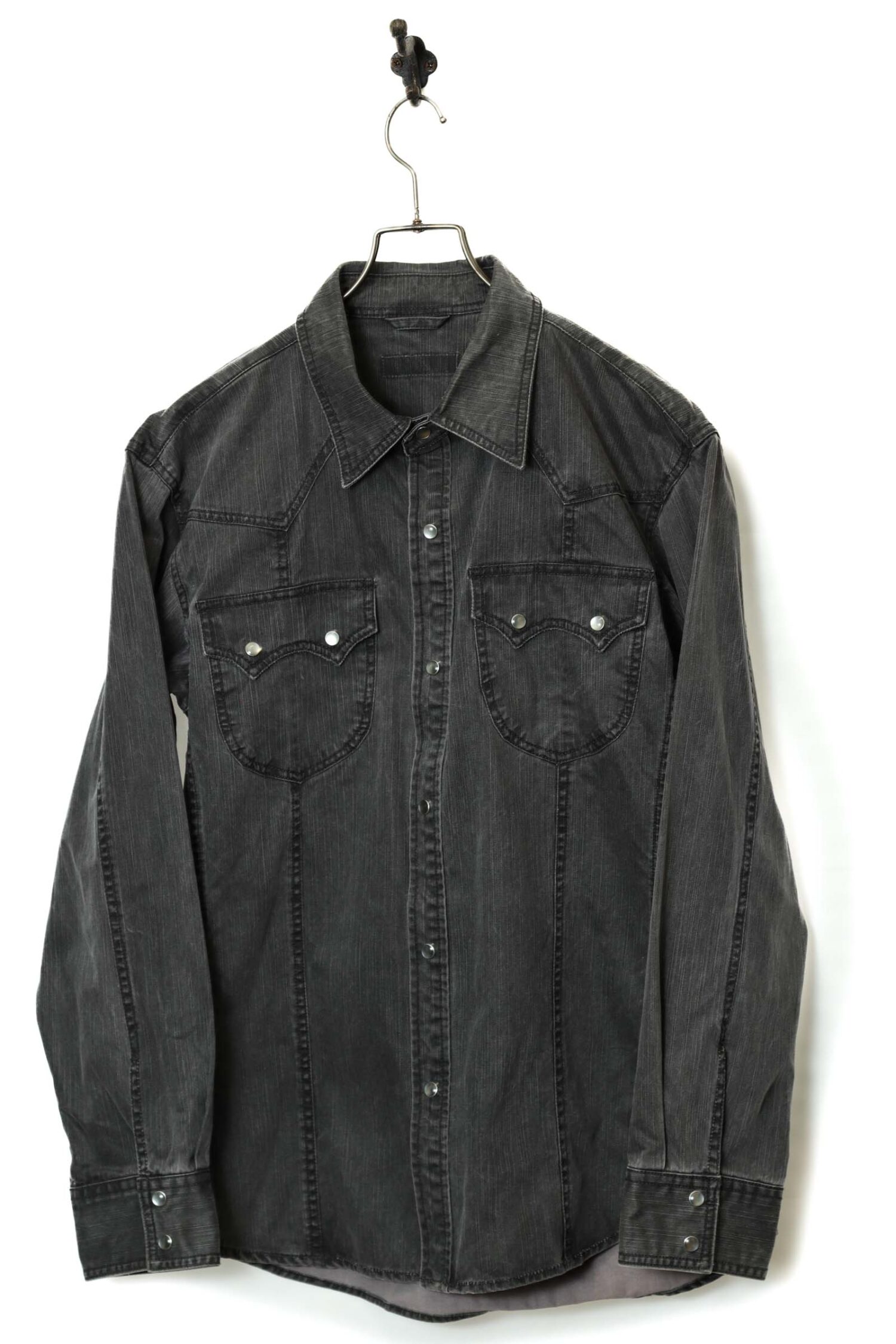 VINTAGE WESTERN SHIRT/L
