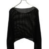 VINTAGE MESH KNITLONG SLEEVE SWEATER/L