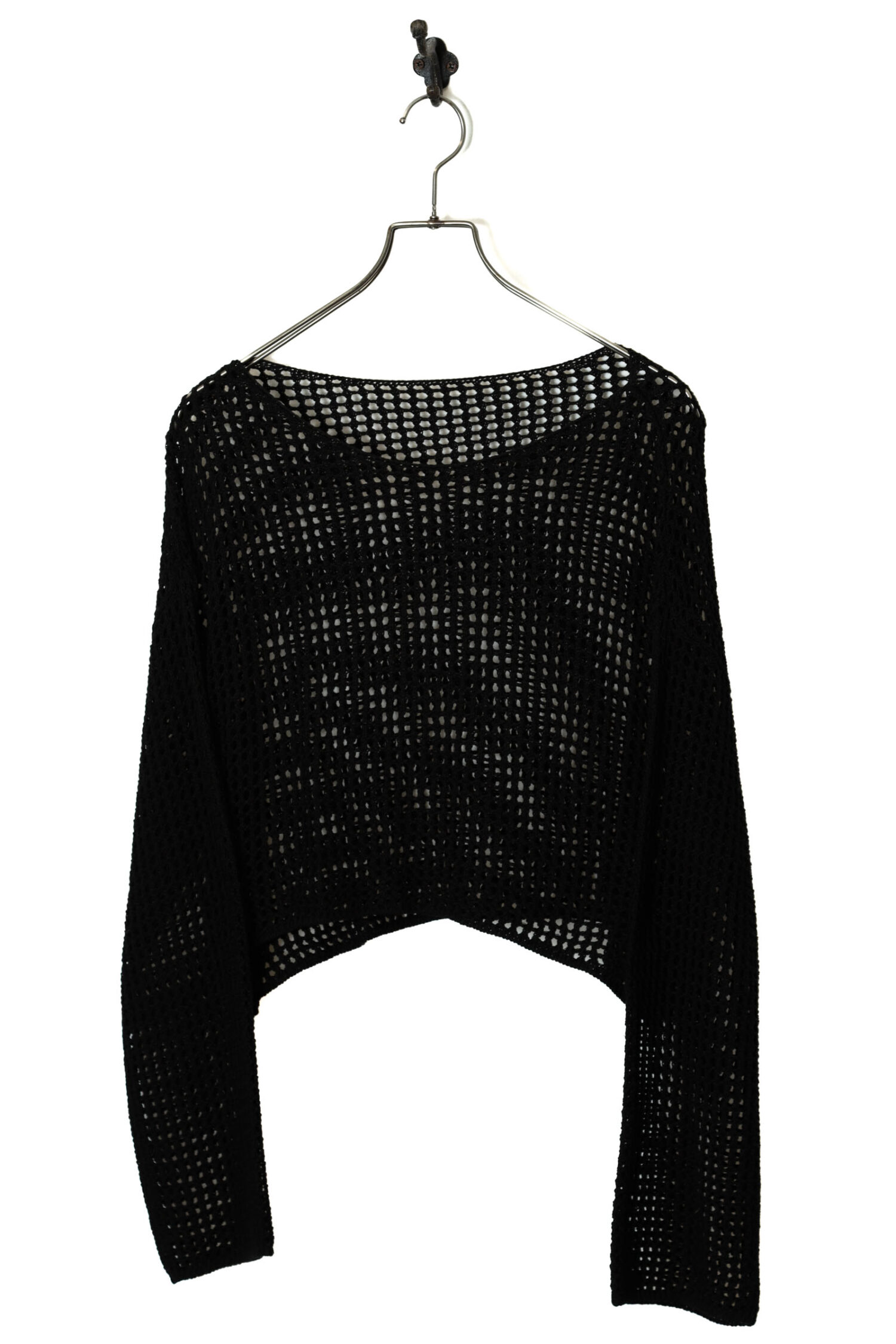 VINTAGE MESH KNITLONG SLEEVE SWEATER/L