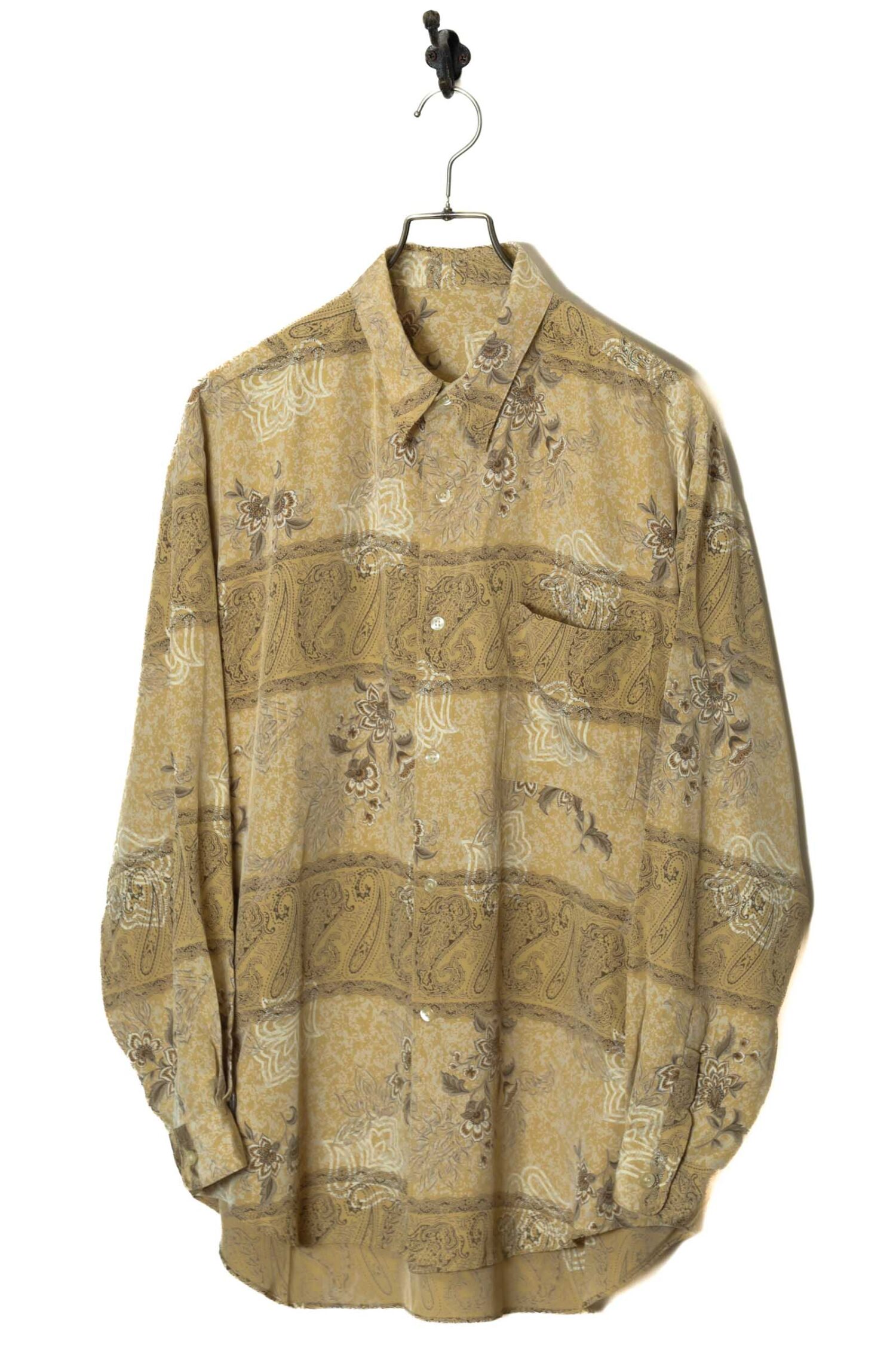 VINTAGE PRINTED SHIRT/L