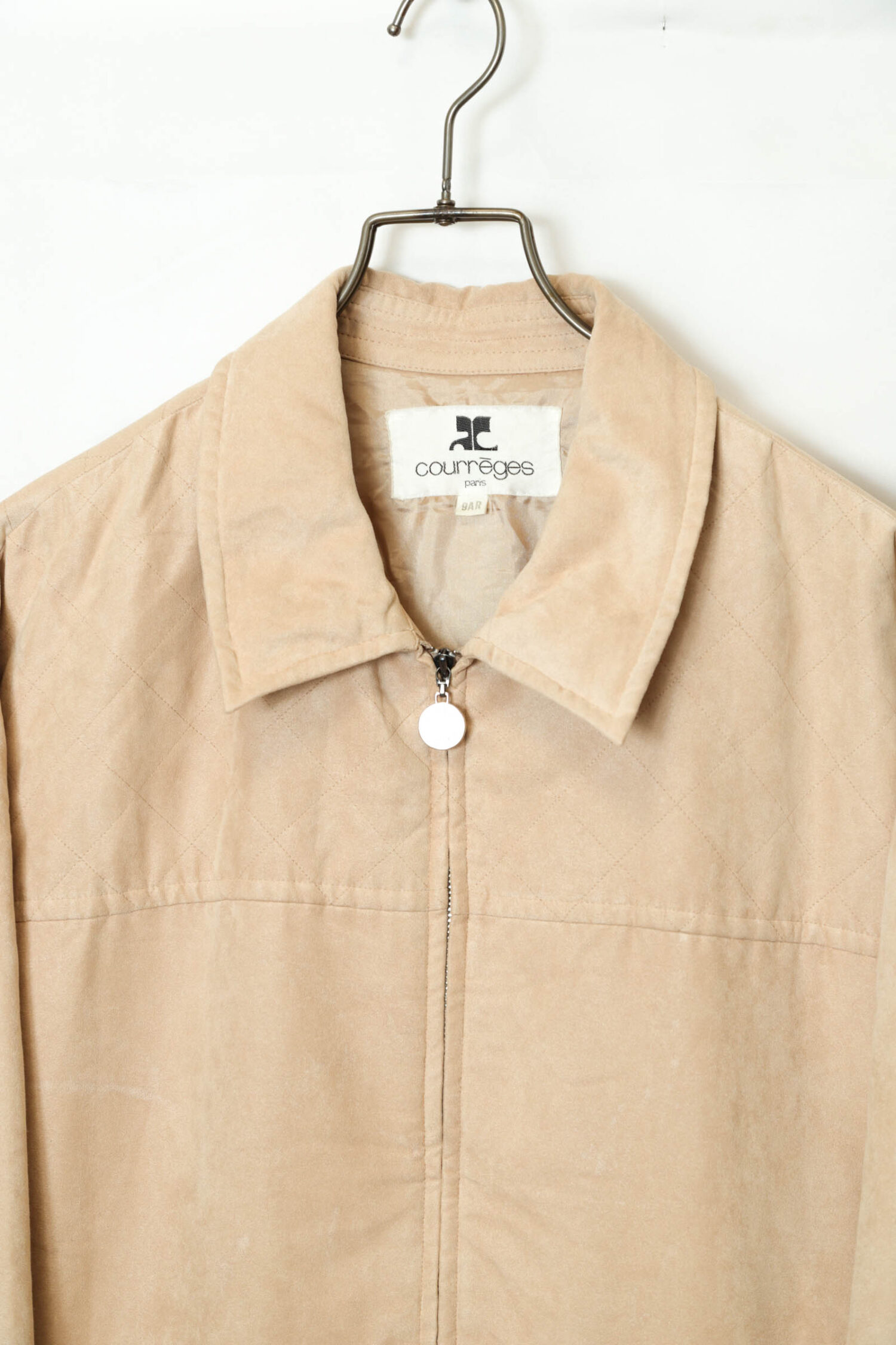 Alternative view of USED COURREGES FAKE SUEDE JACKET/L