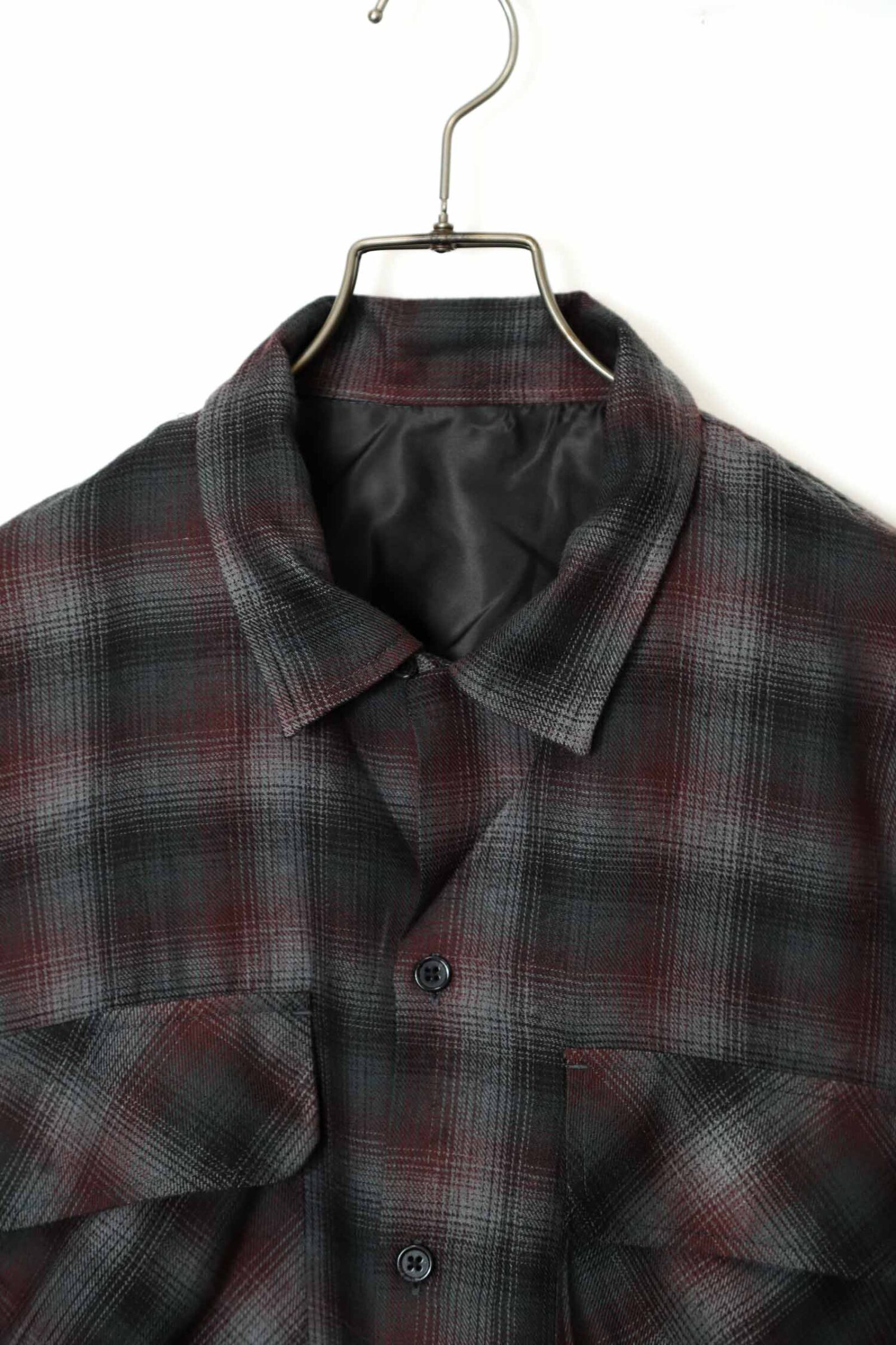 Alternative view of VINTAGE CHECK PATTERN SHIRT/XL