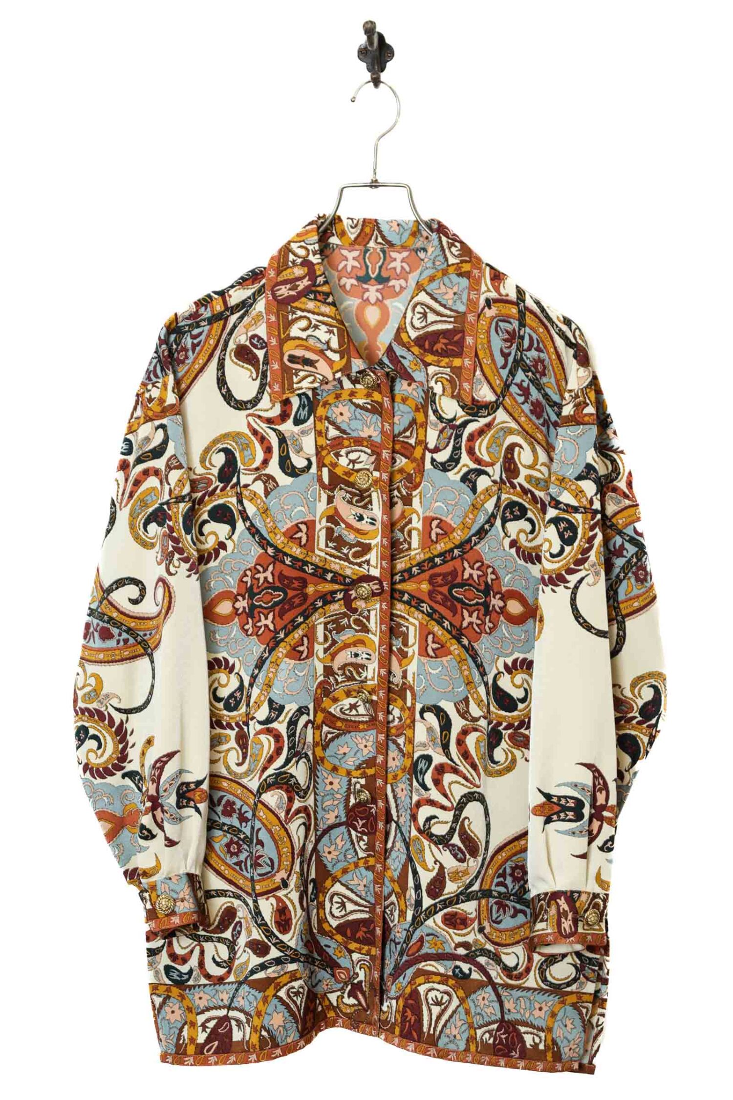 VINTAGE PRINTED SHIRT/L
