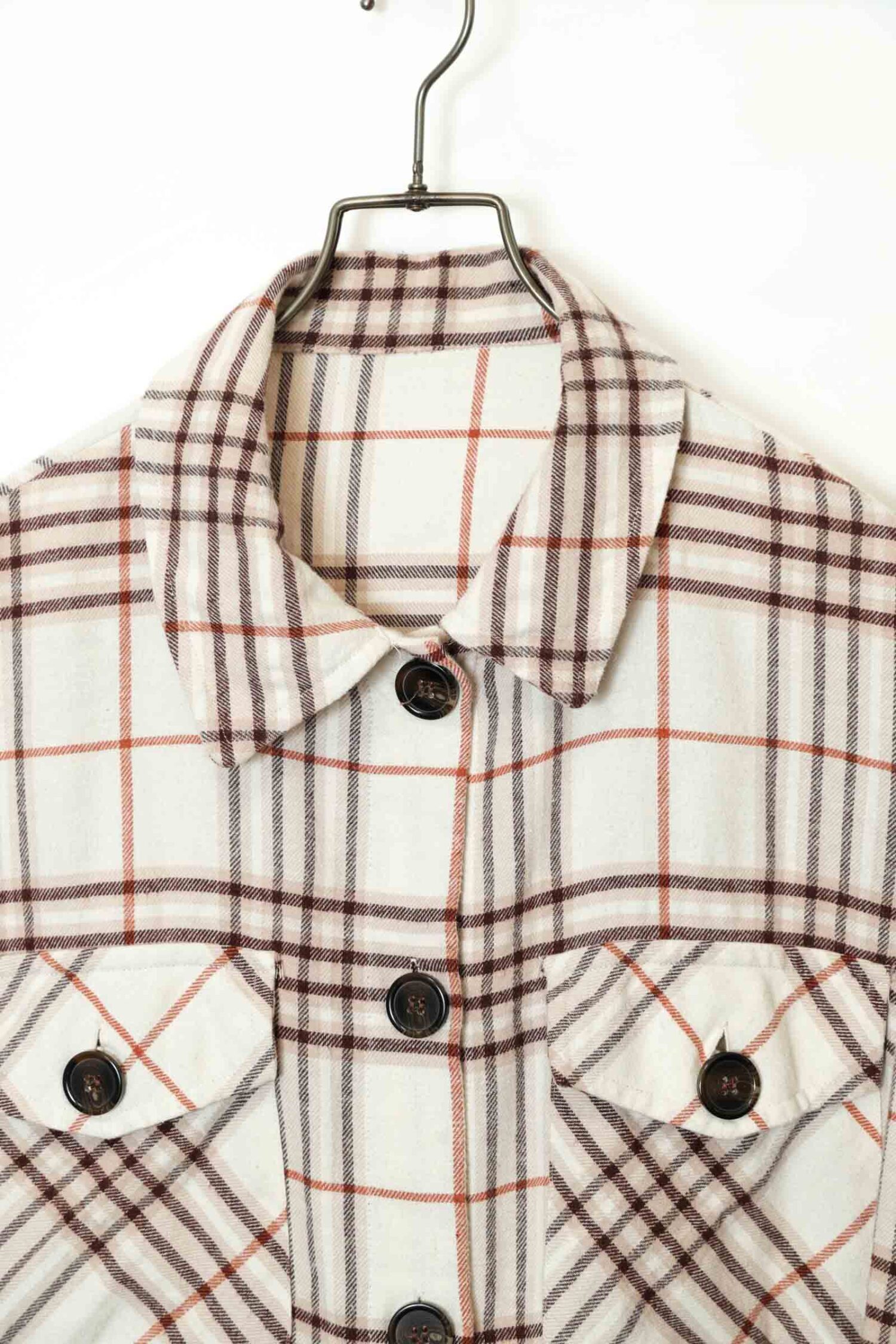 Alternative view of VINTAGE CHECK PATTERN SHIRT/XL