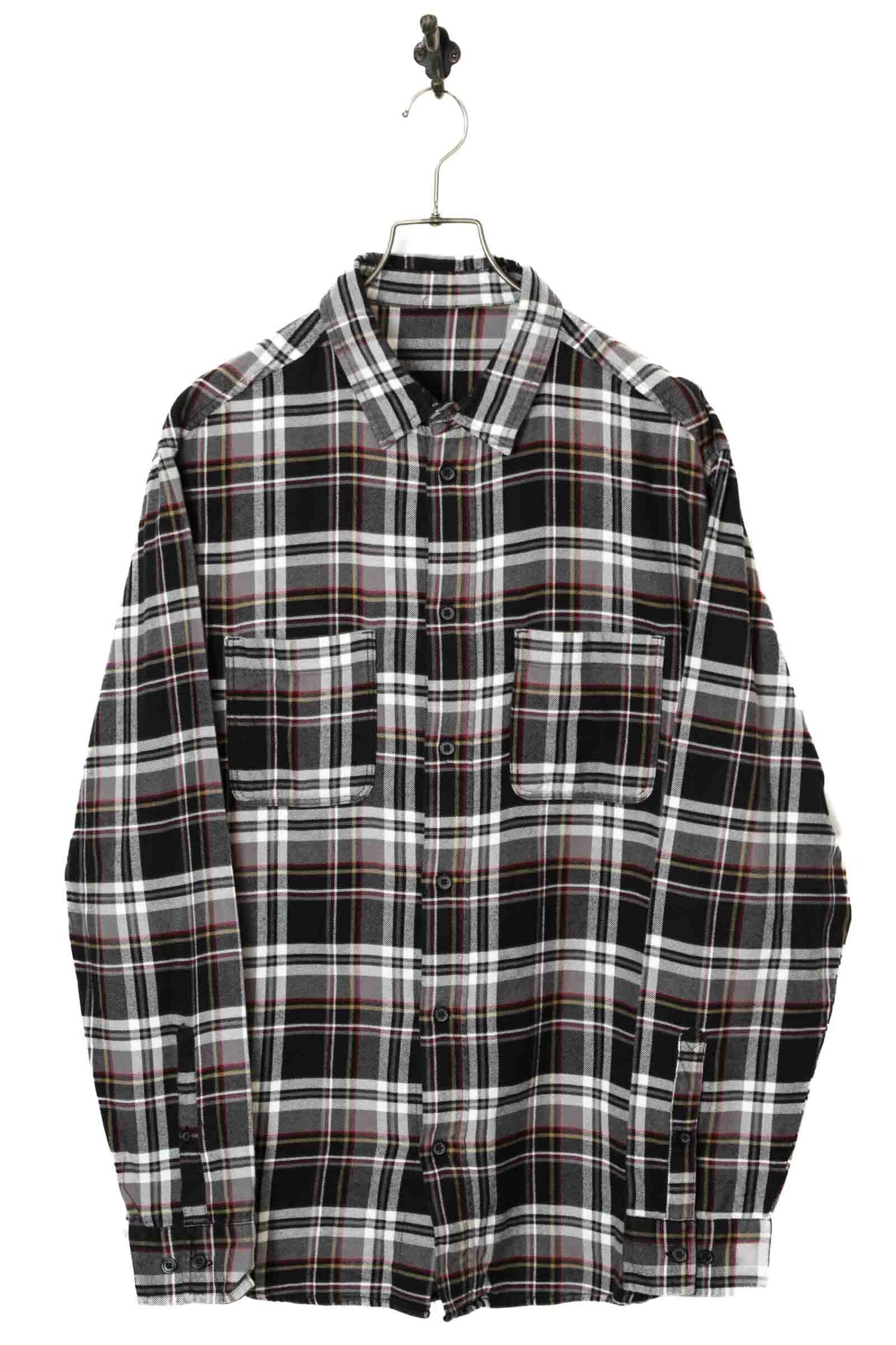 VINTAGE CHECK PATTERN SHIRT/L