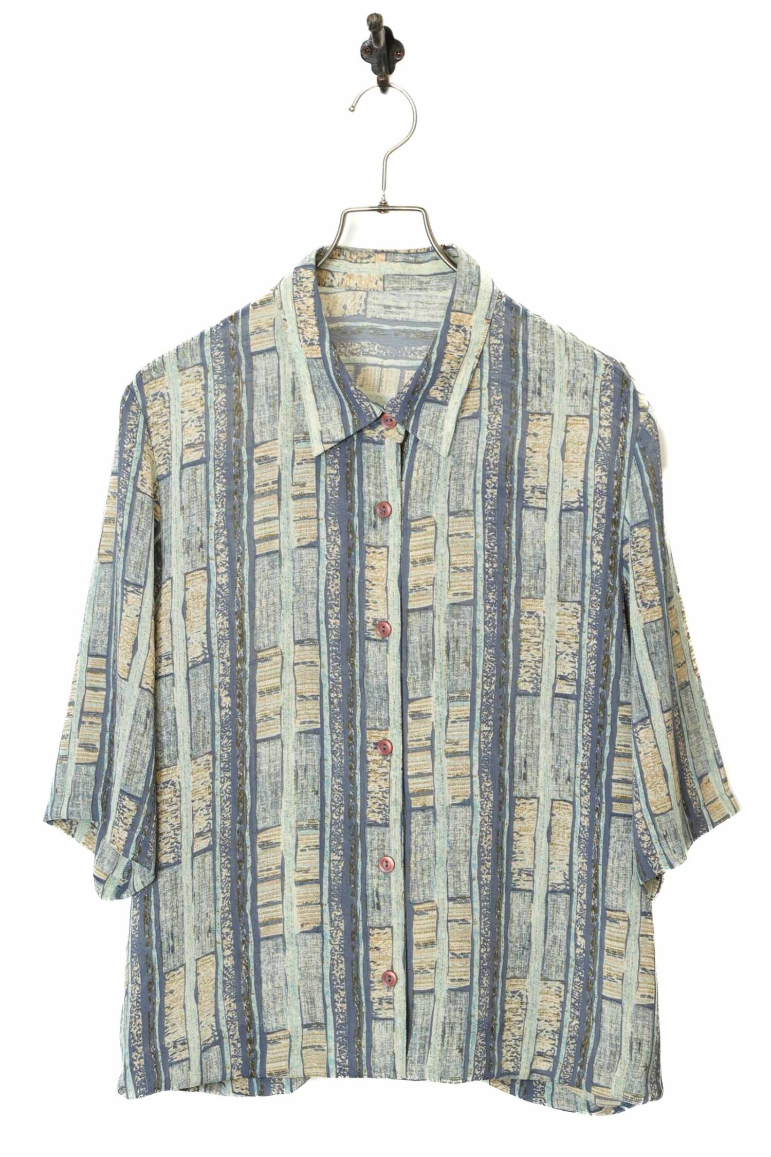VINTAGE PRINTED SHIRT/L