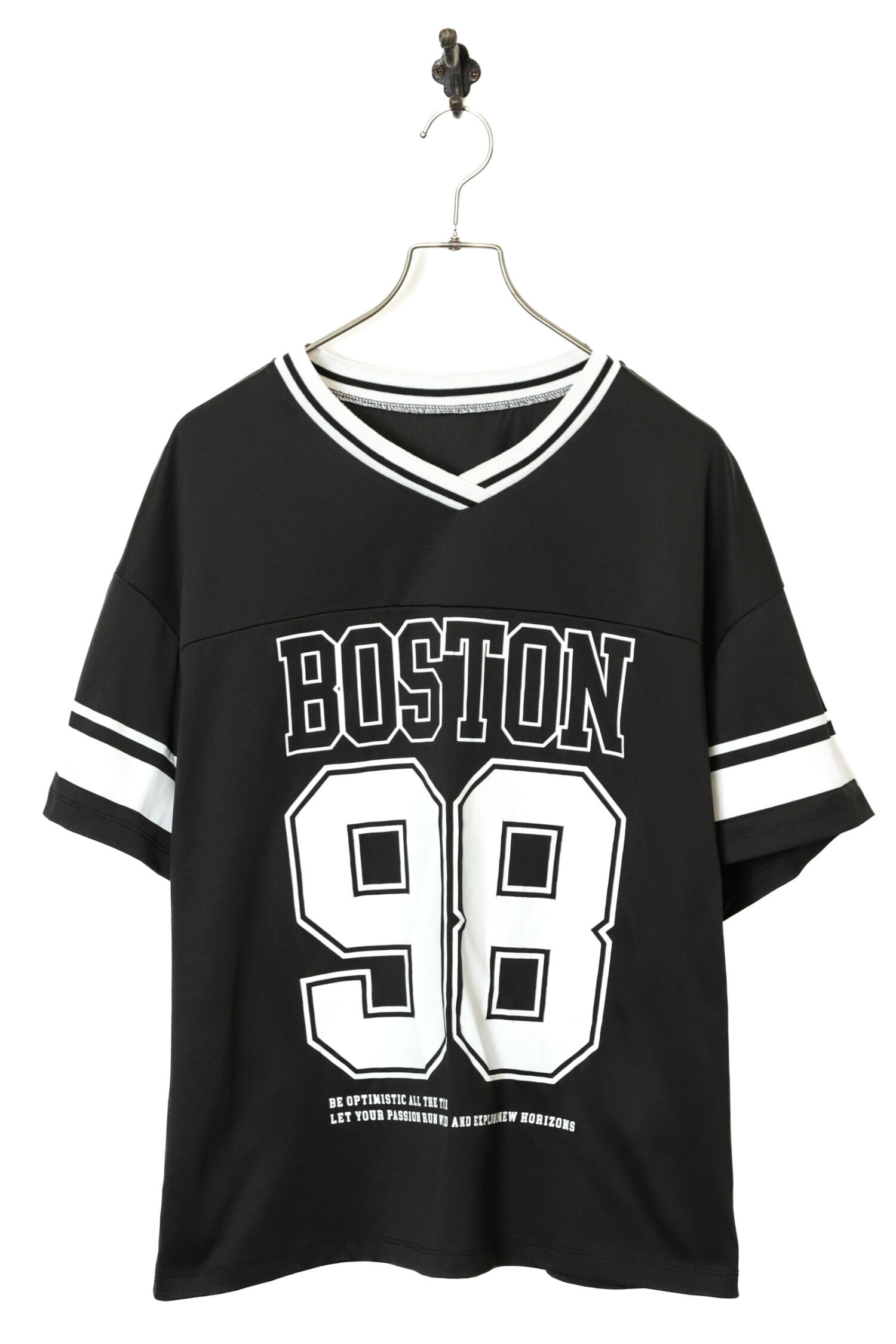 USED PRINTED T-SHIRT/L