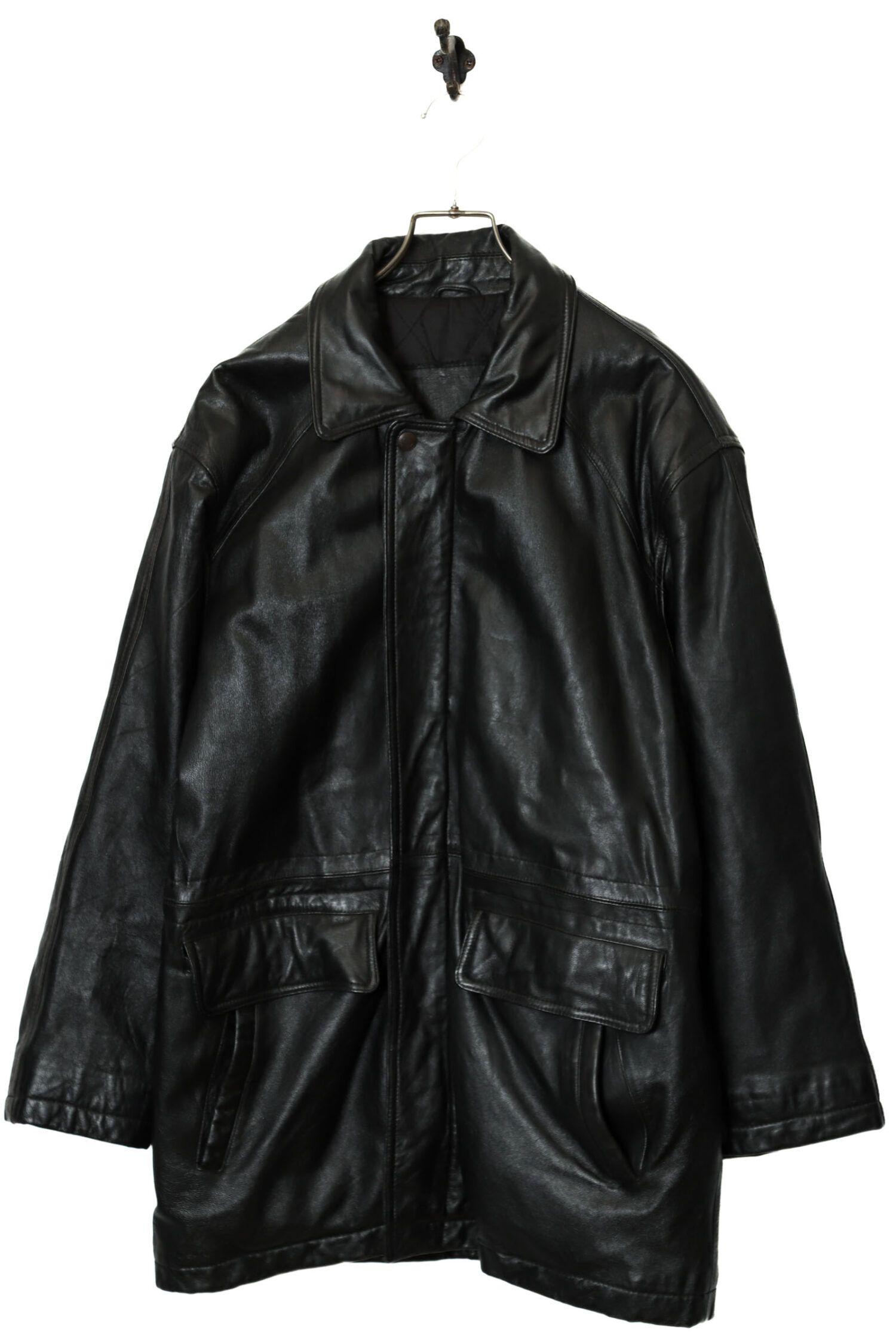 VINTAGESHEEP LEATHER COVERALL JACKET/L