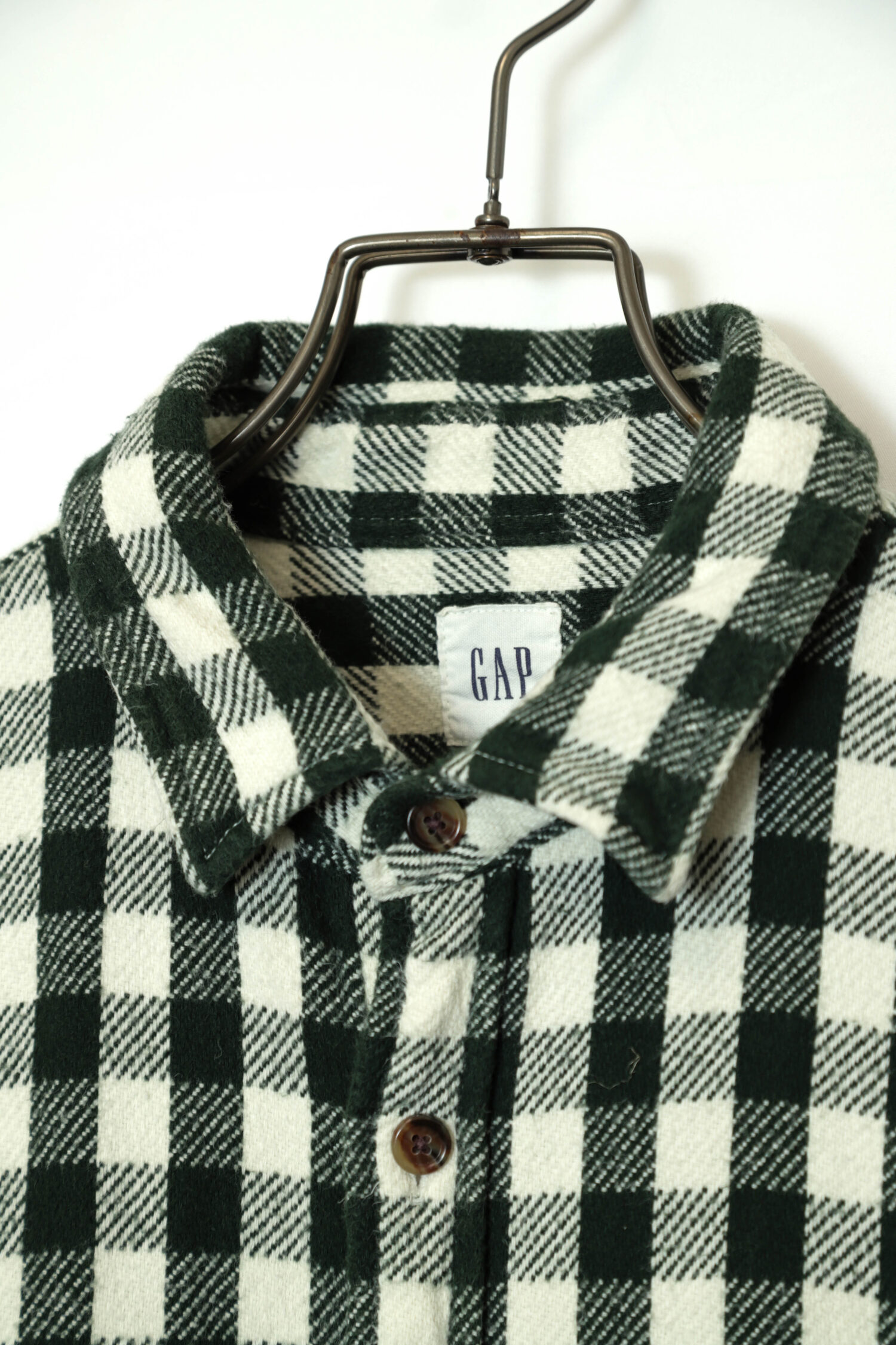 Alternative view of USED GAP CHECK SHIRT/M