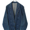 VINTAGE DENIM TAILORED JACKET/L