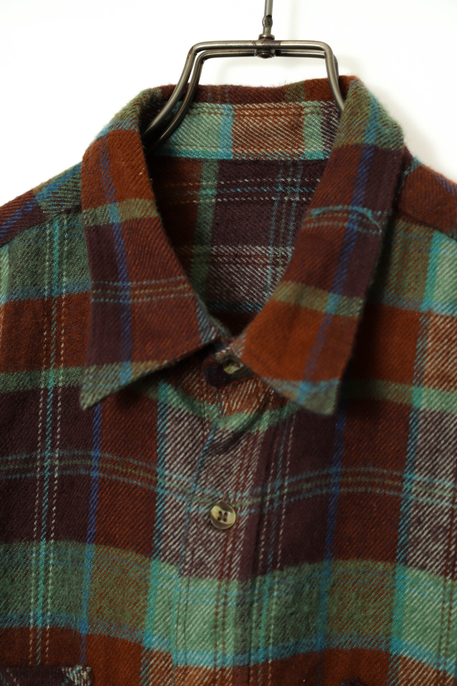 Alternative view of VINTAGE CHECK SHIRT/XL