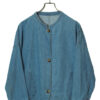 VINTAGE STAND COLLAR DENIM JACKET/L