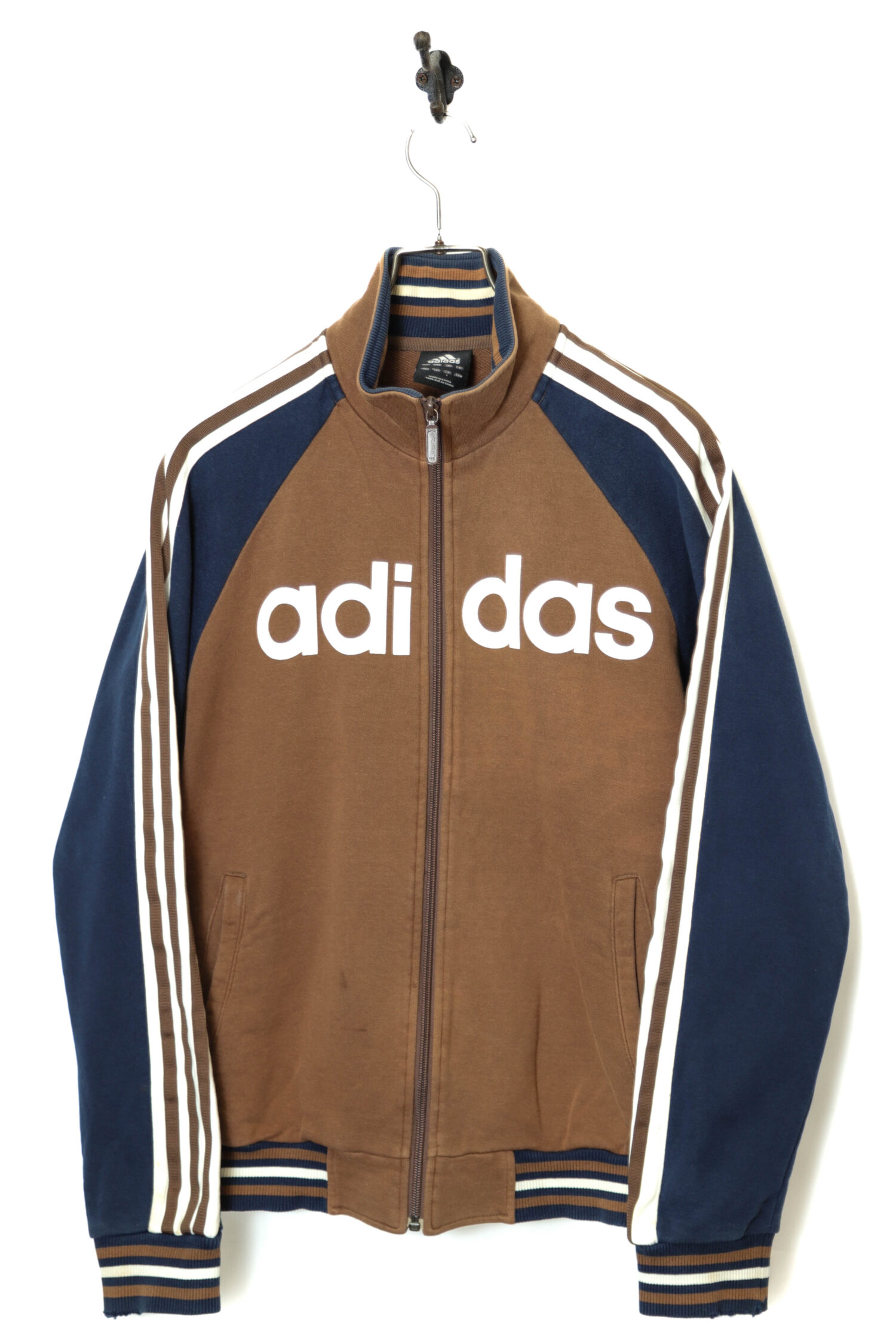 USED ADIDAS SWEAT TRACK JACKET/L
