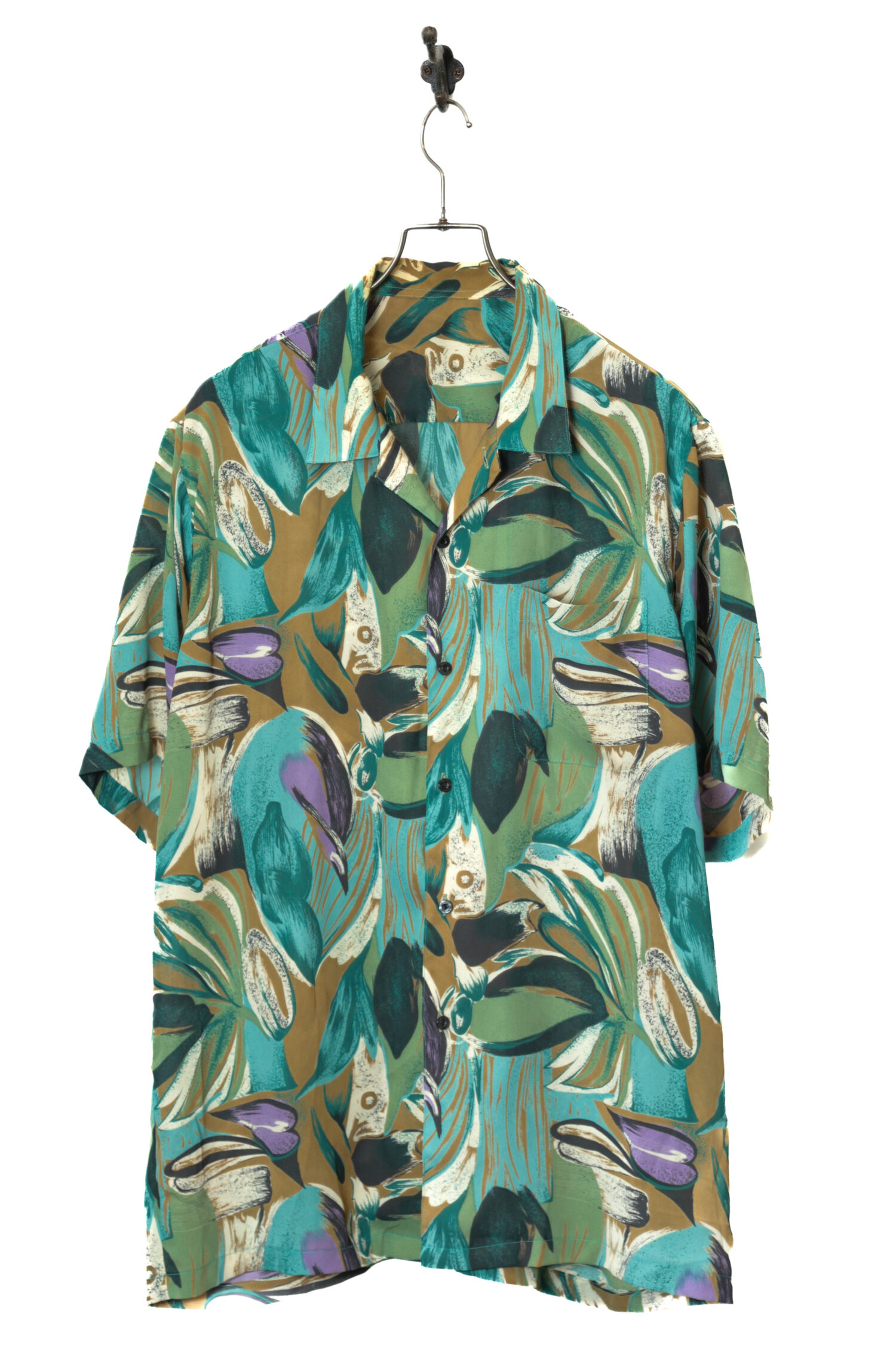 VINTAGE PRINTED SHIRT/L