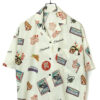 VINTAGE PRINTED SHIRT/L