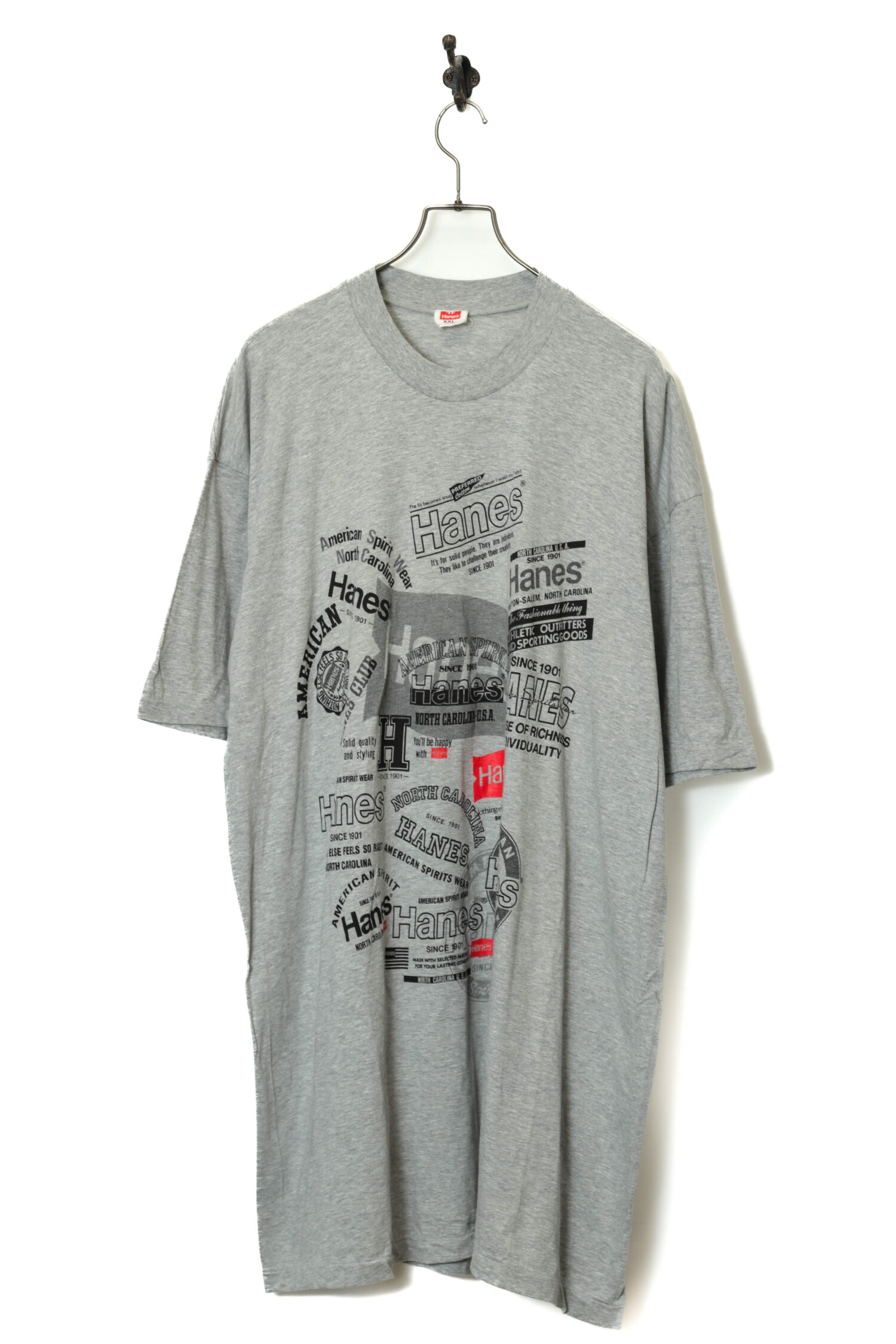 USED HANES PRINTED T-SHIRT/XXL