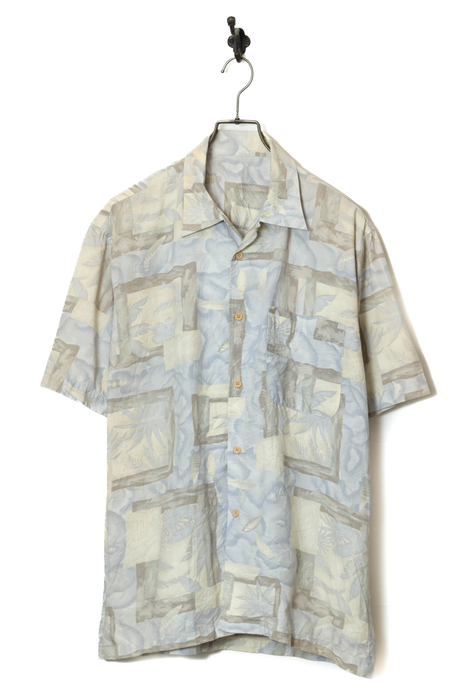 VINTAGE PRINTED SHIRT/L