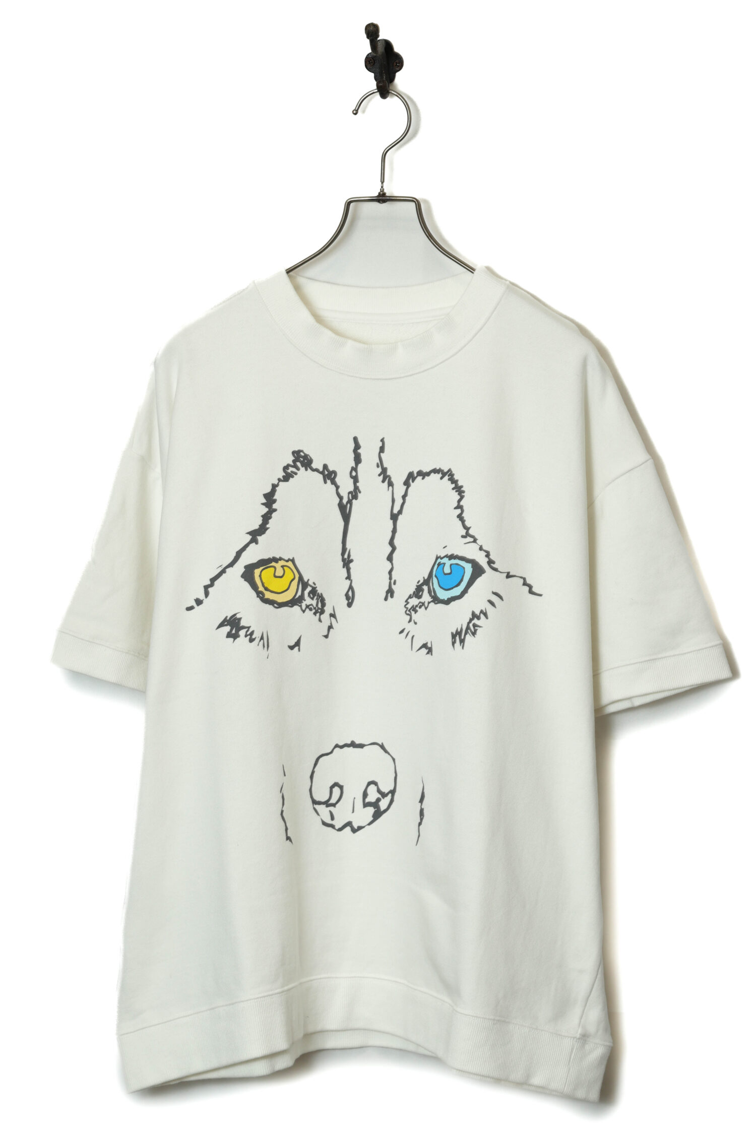 VINTAGE PRINTED SWEAT T-SHIRT/XL