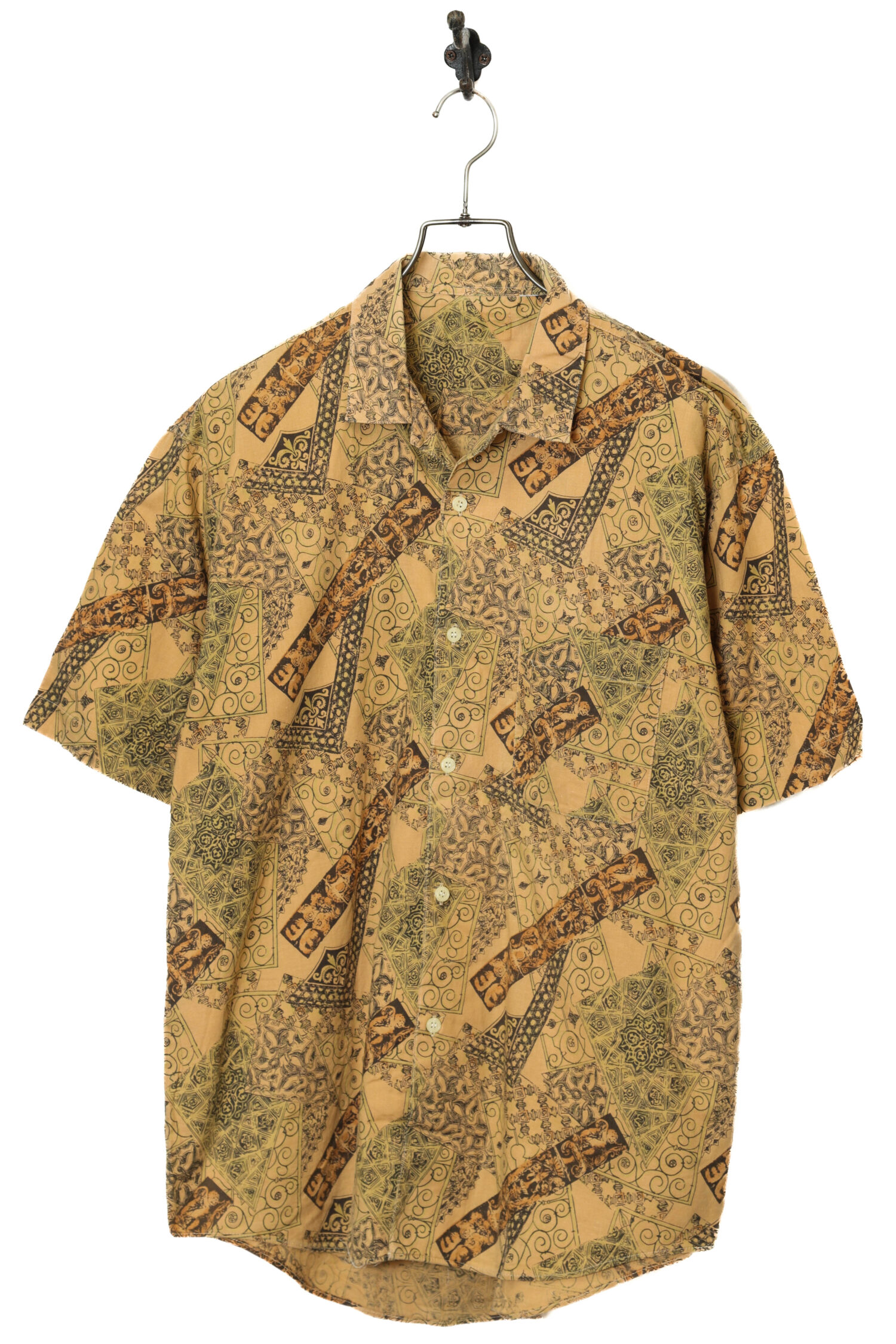 VINTAGE PRINTED SHIRT/L