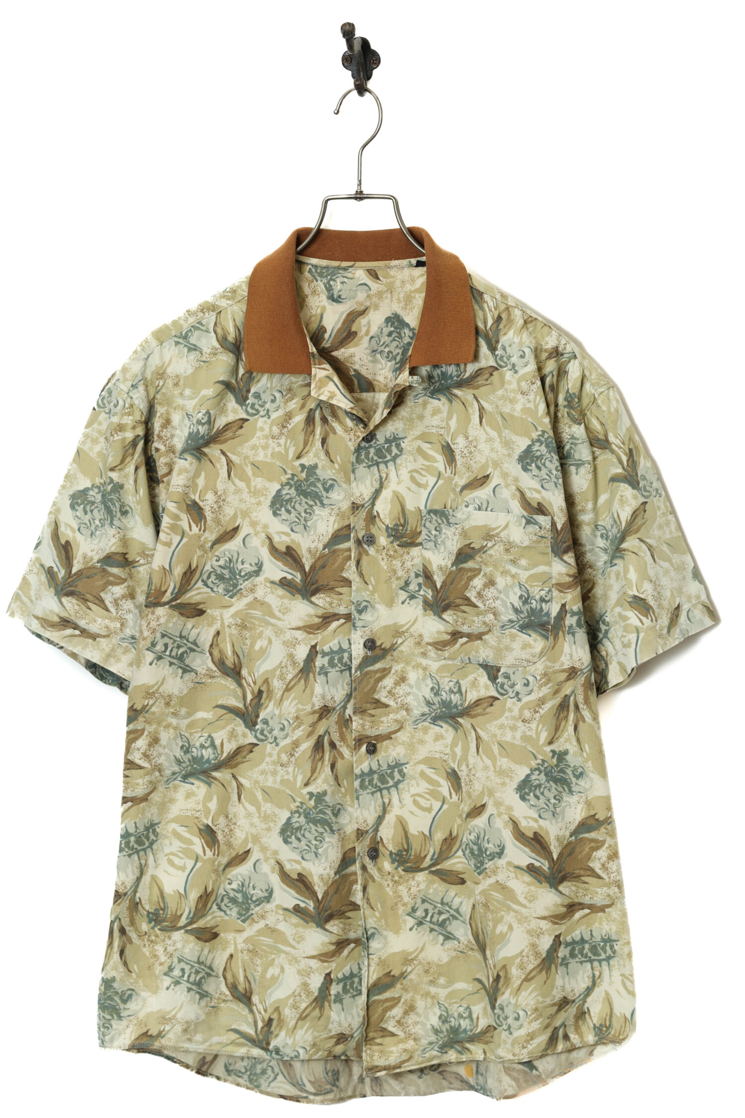 VINTAGE PRINTED SHIRT/L