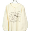 VINTAGE EMBROIDERY SWEAT SHIRT/XL