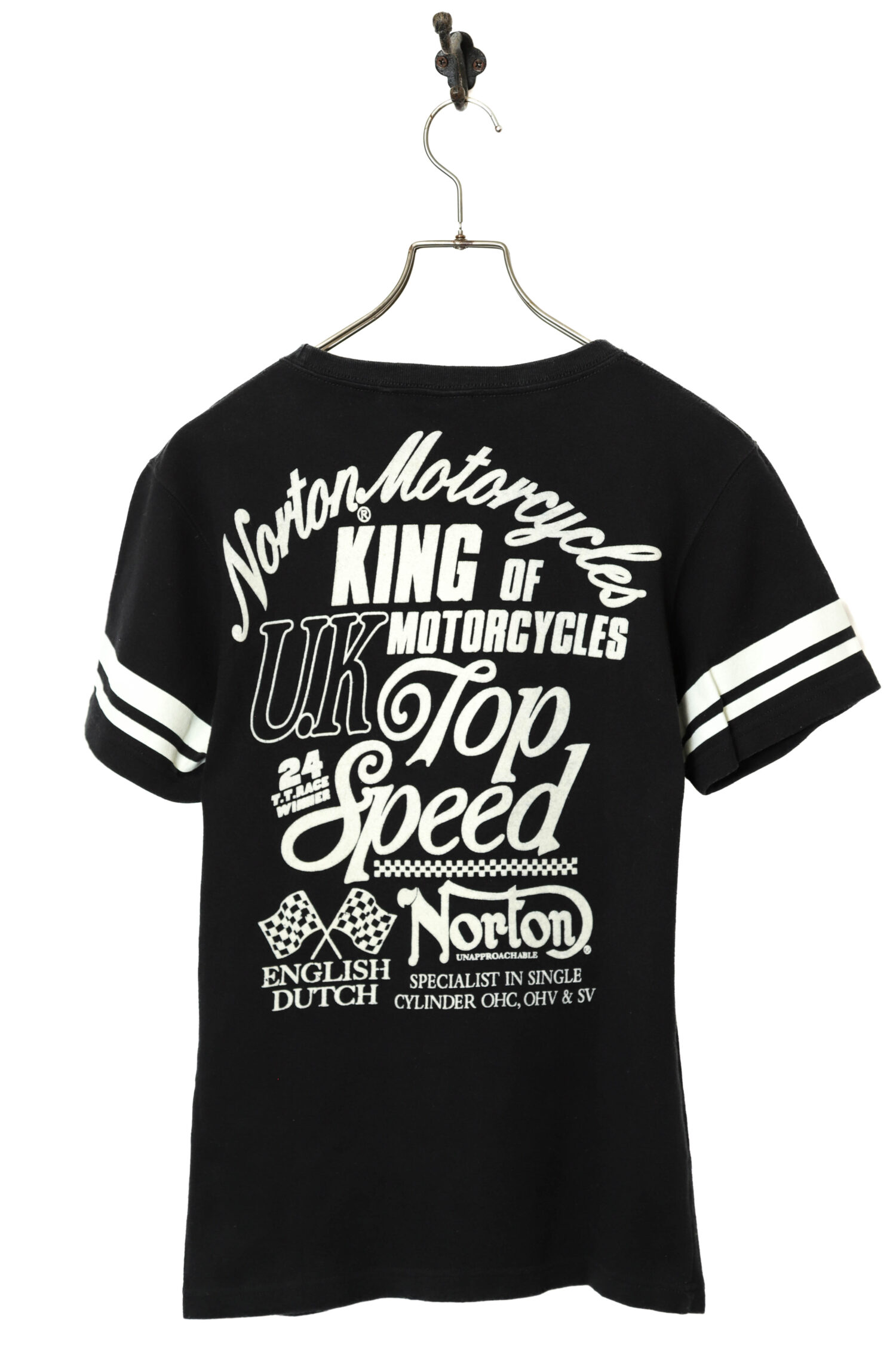 USED NORTON PRINT T-SHIRT/S