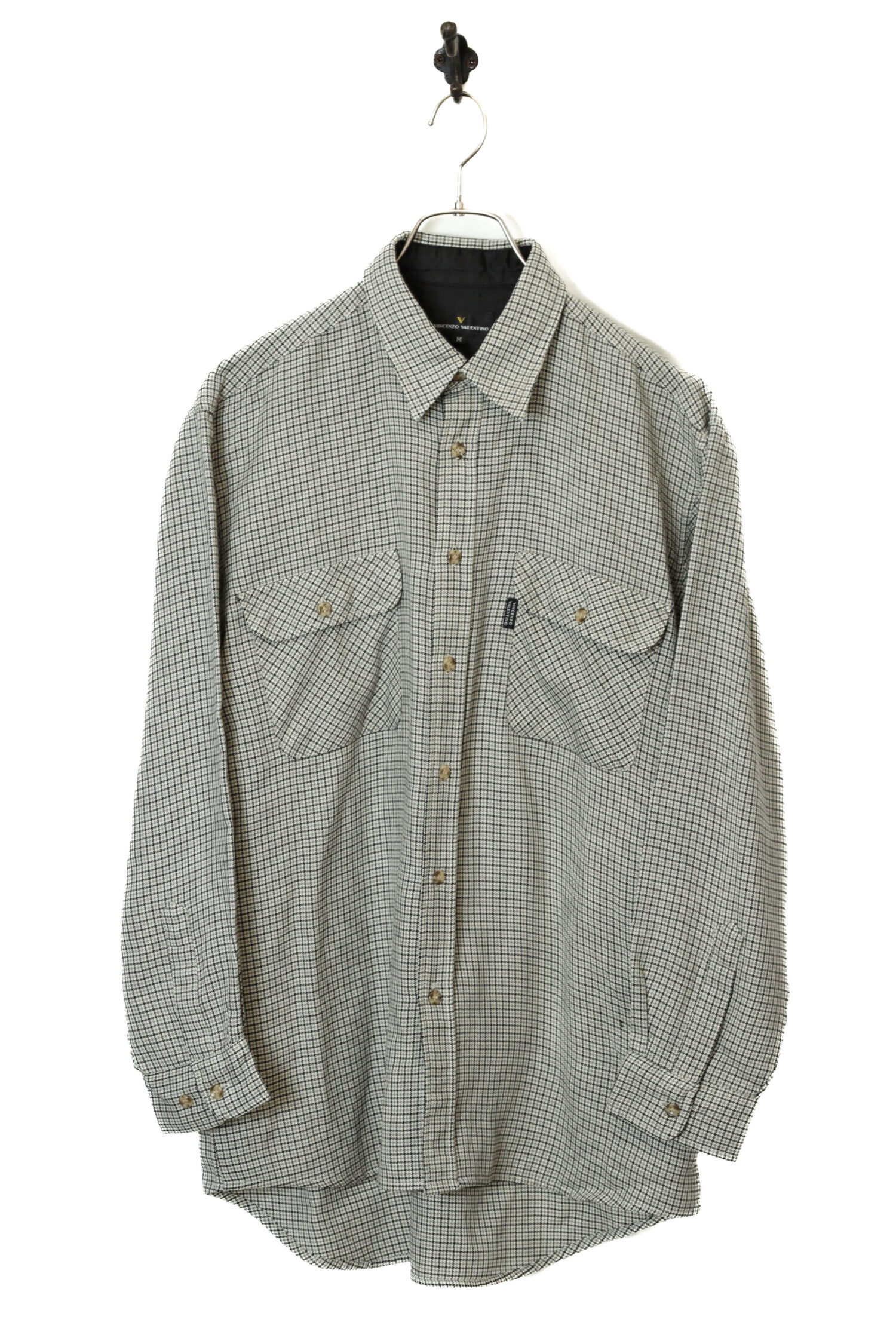 USED CHECK PATTERN SHIRT/M