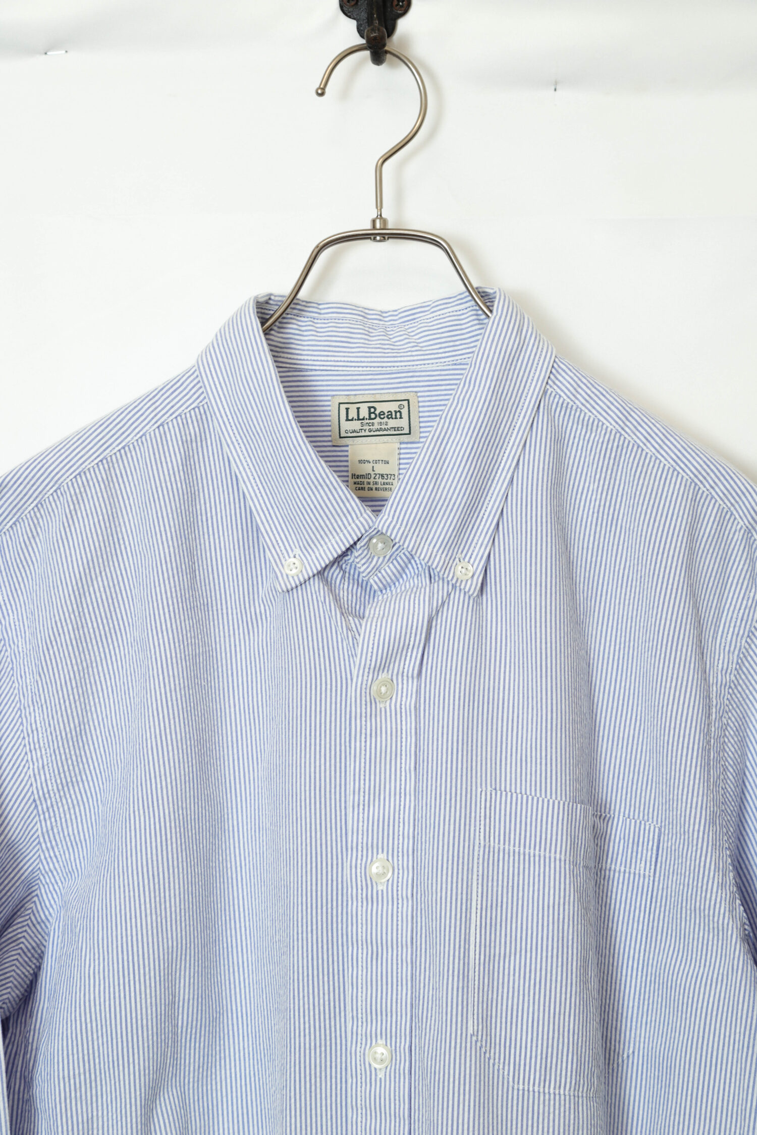 Alternative view of USED L.L.BEAN STRIPE SHIRT/M