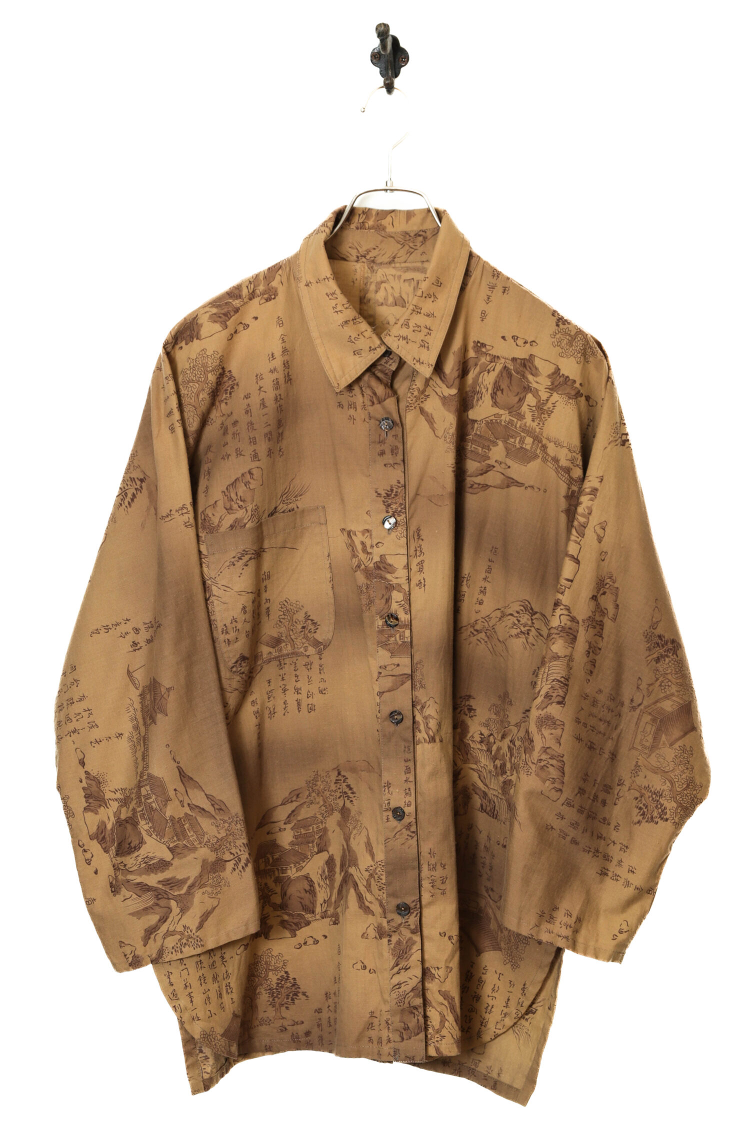 VINTAGE PRINTED SHIRT/XL