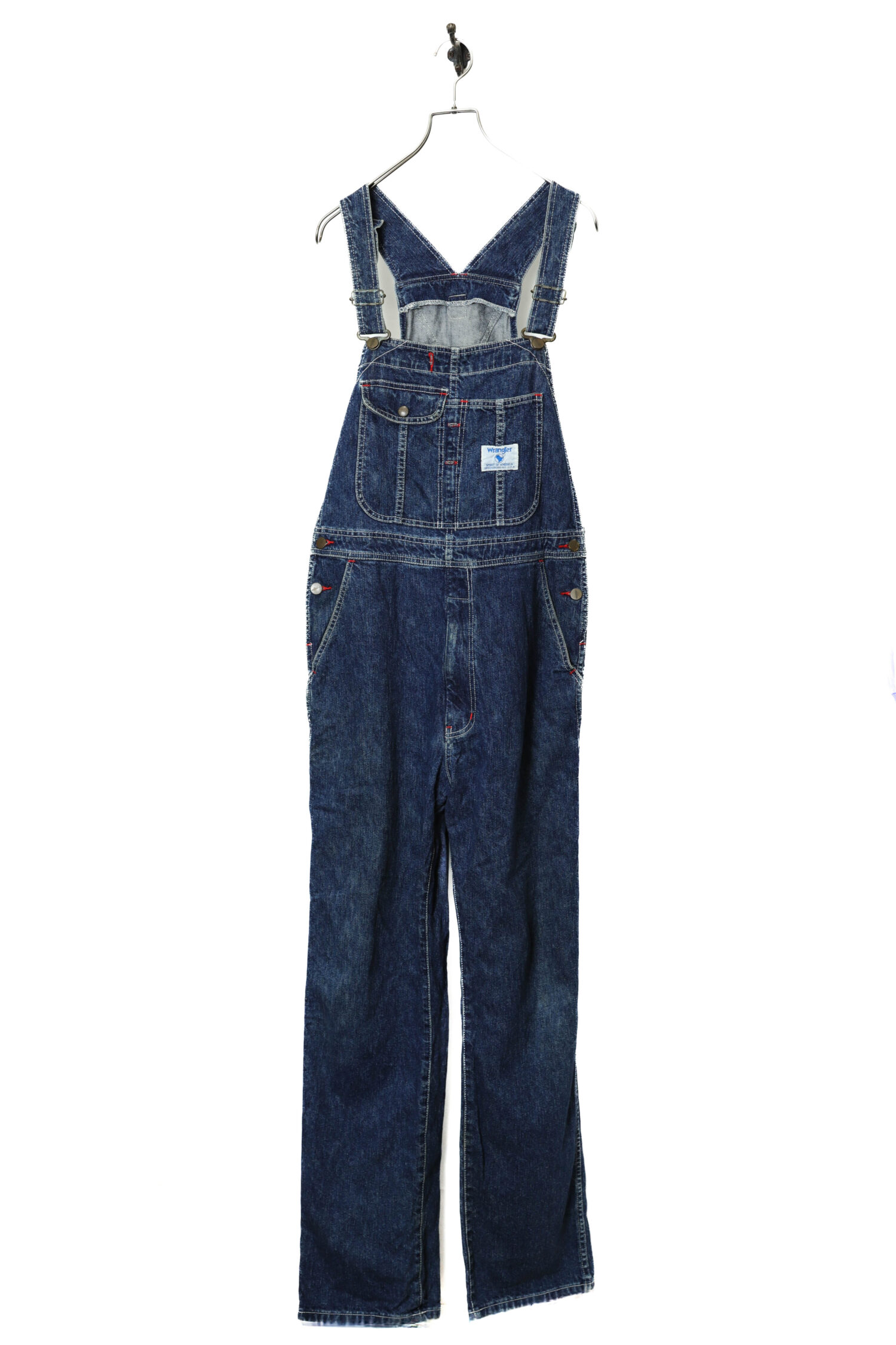 USED WRANGLAR  DENIM OVERALL/L