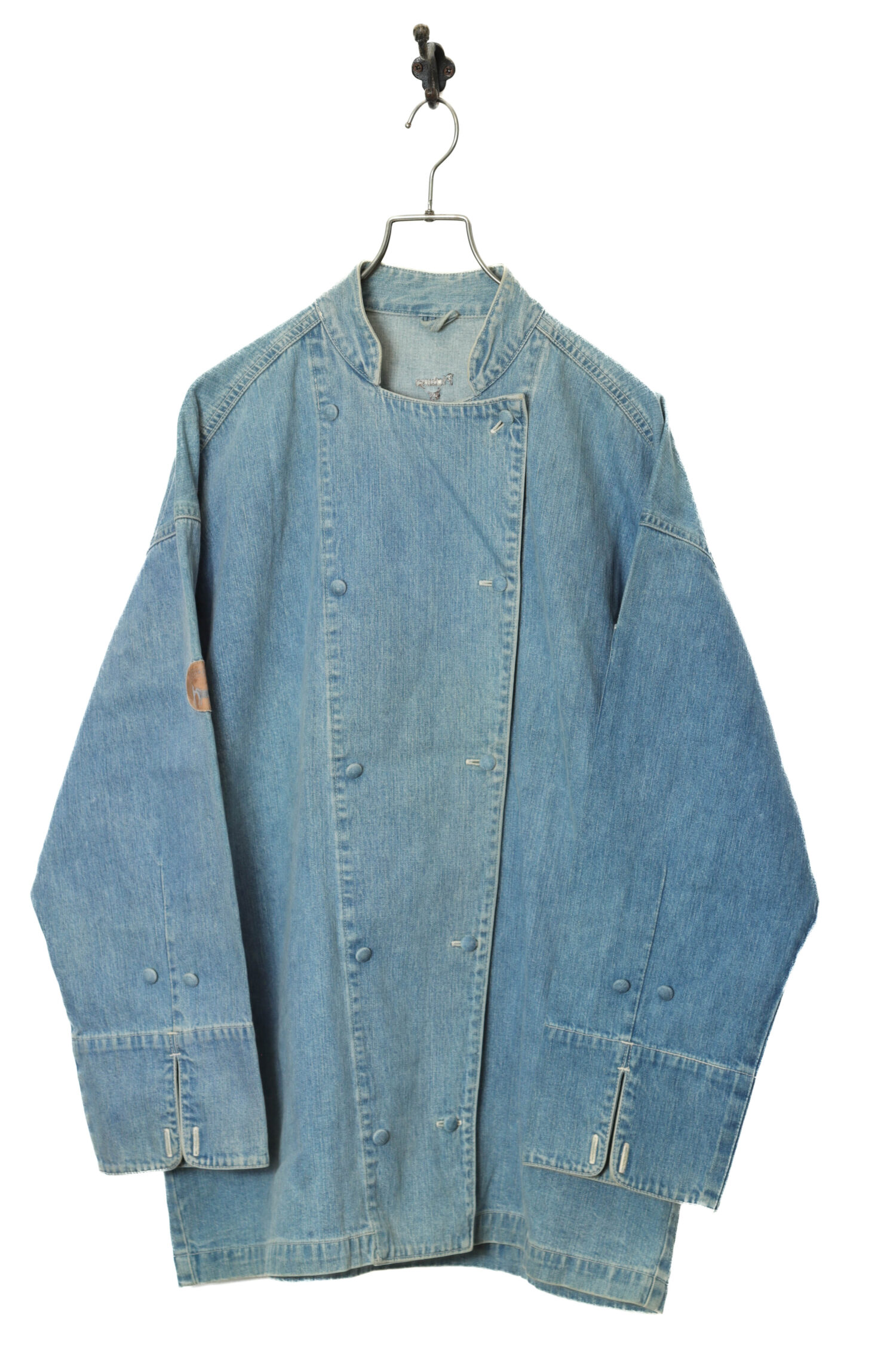 VINTAGE DOUBLE COVERLL DENIM JACKET/XL