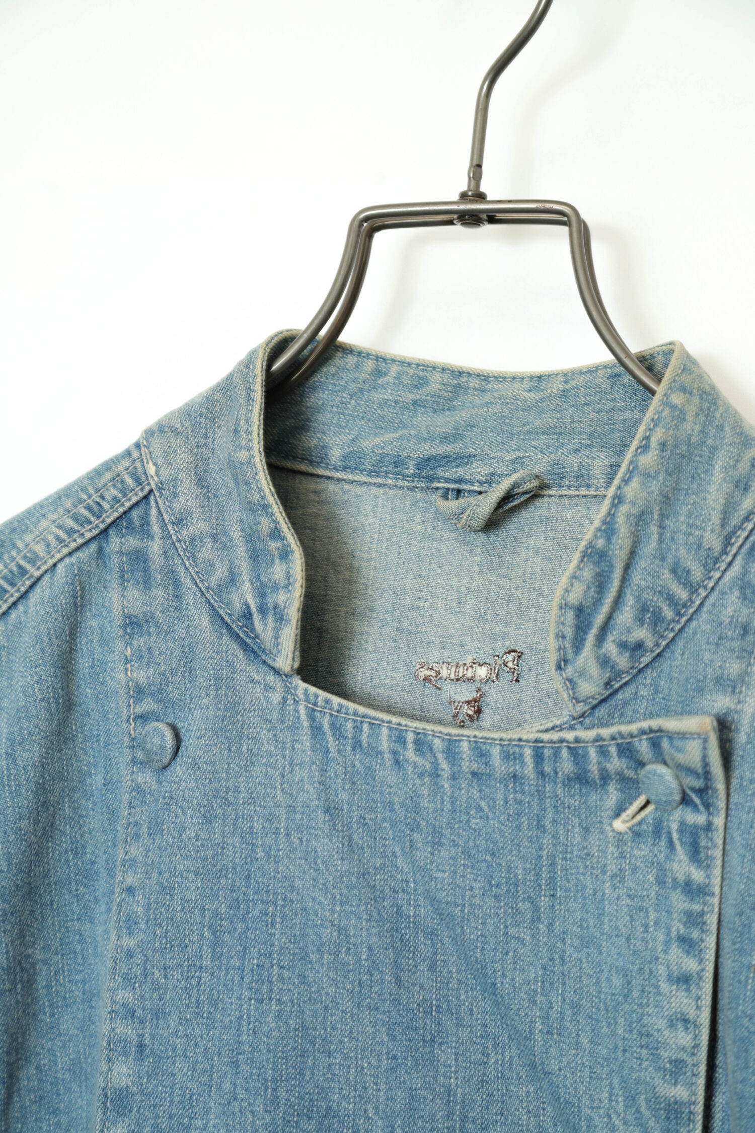 Alternative view of VINTAGE DOUBLE COVERLL DENIM JACKET/XL
