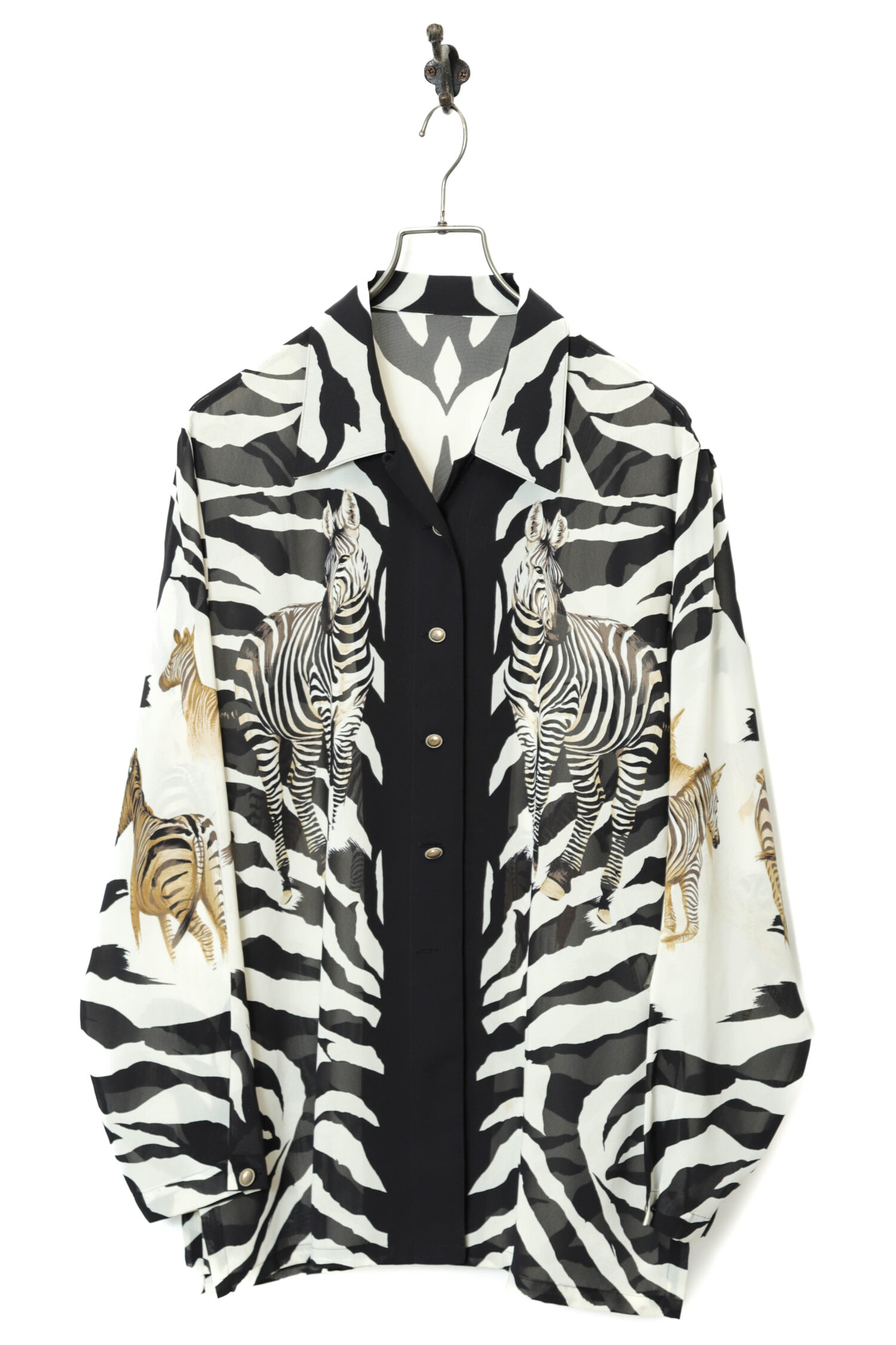 VINTAGE PRINTED SHIRT/L