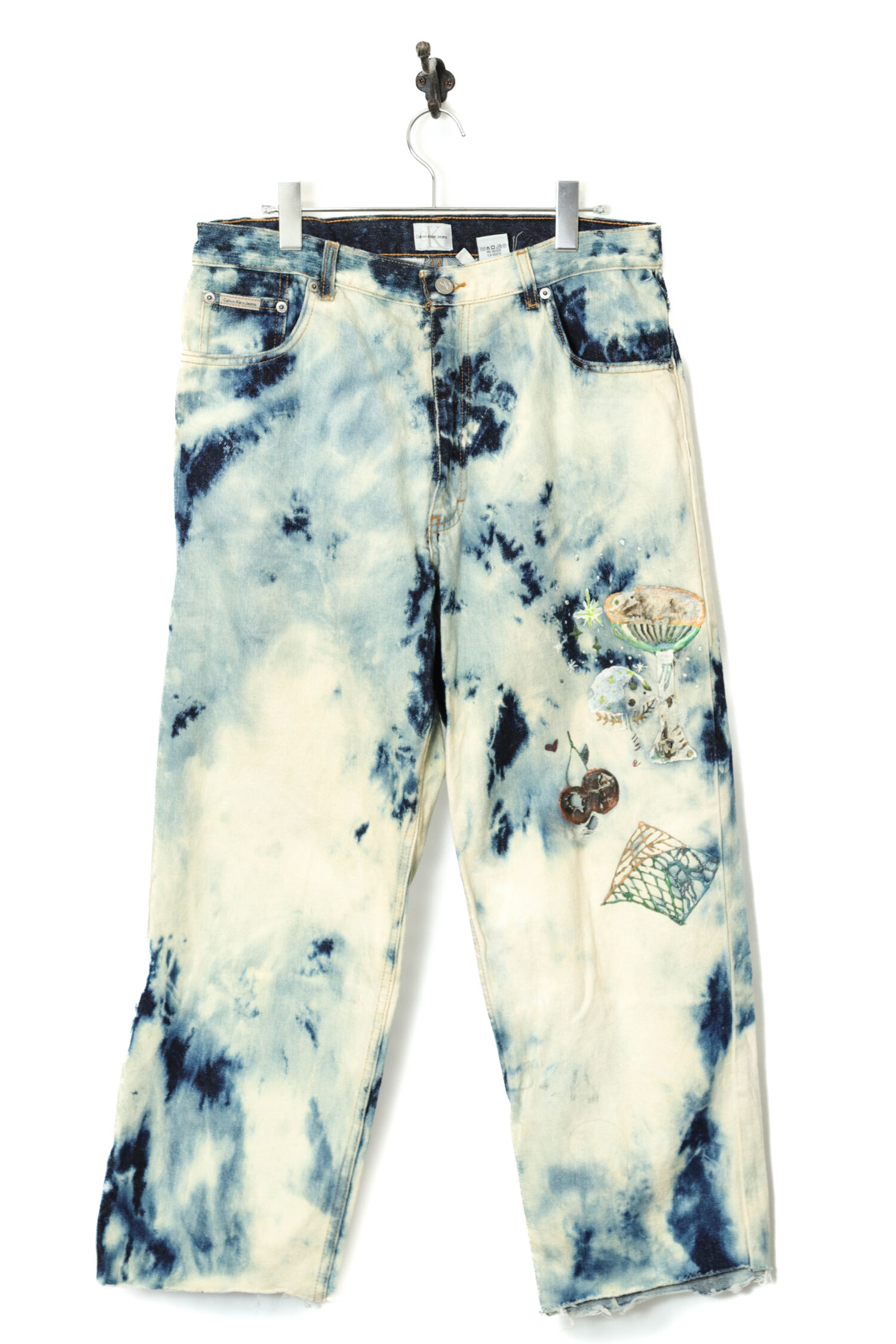 USED CALVIN KLEIN DENIM PANTS/W82