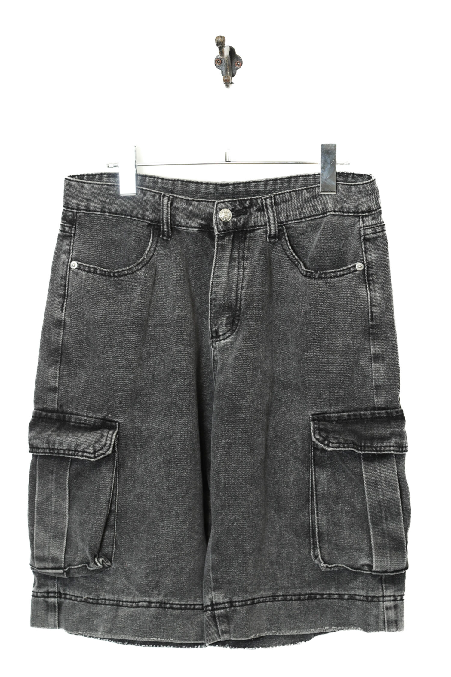 VINTAGE DENIM SHORT PANTS/W76