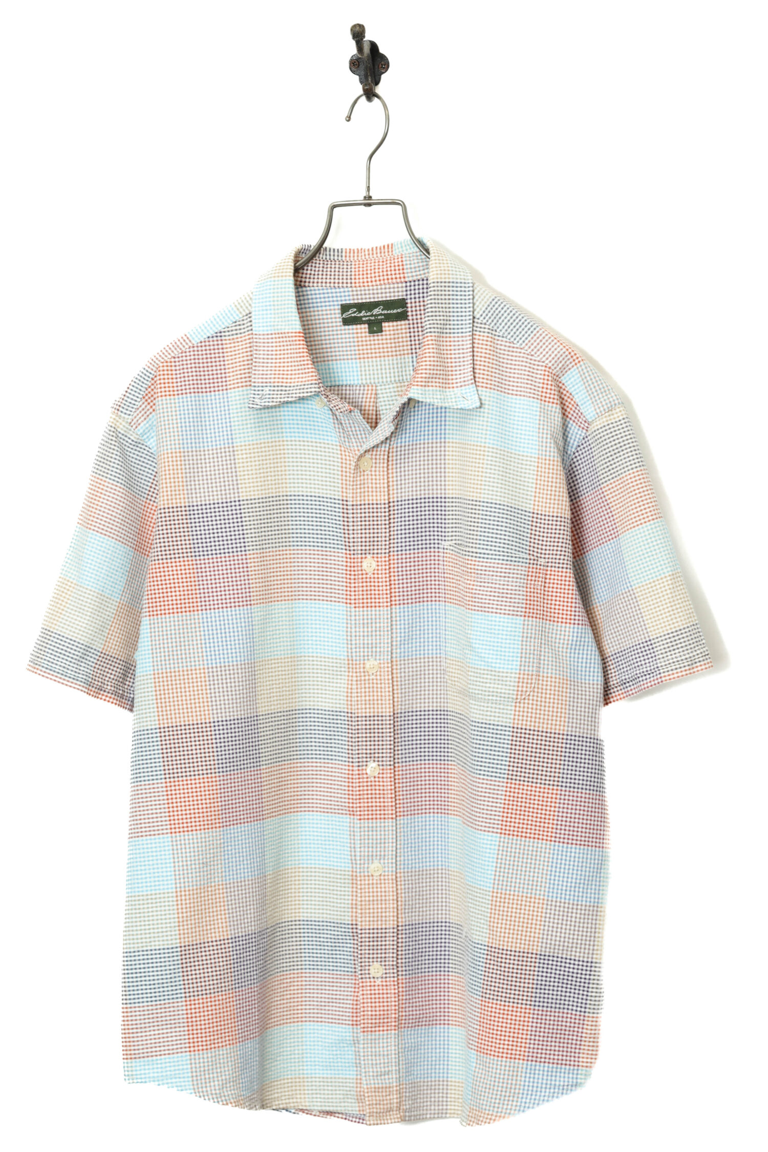 USED EDDIE BAUER CHECK SHIRT/XL