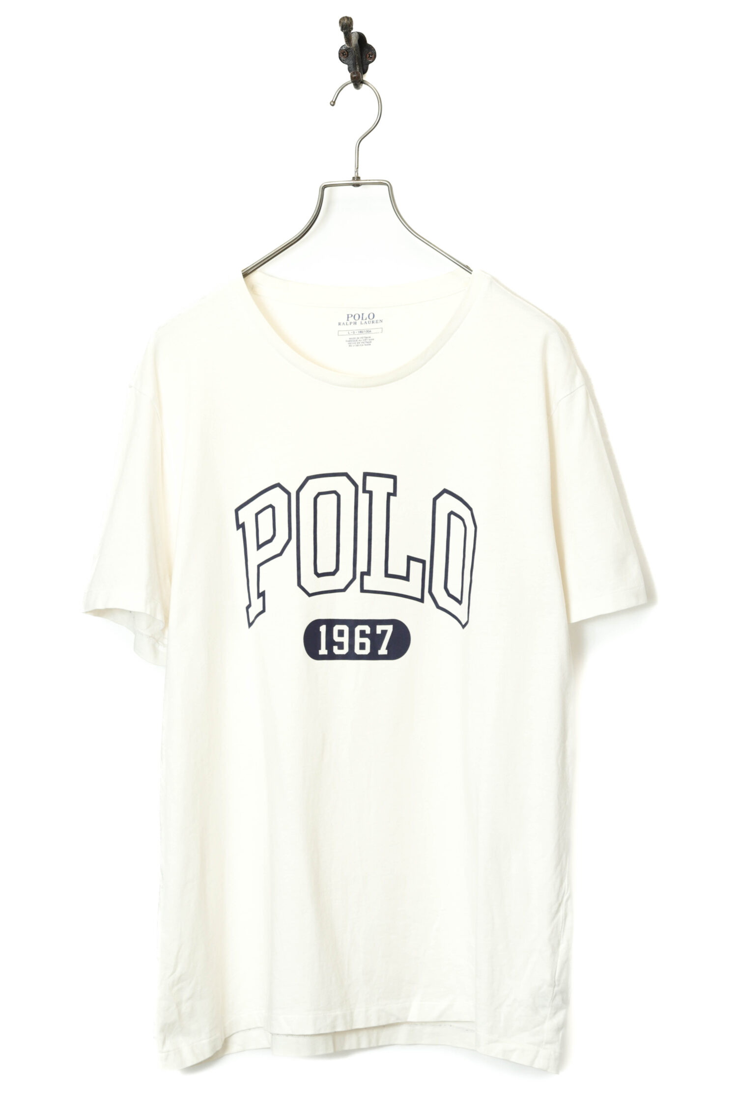 USED RALPH LAUREN PRINTED T-SHIRT/L