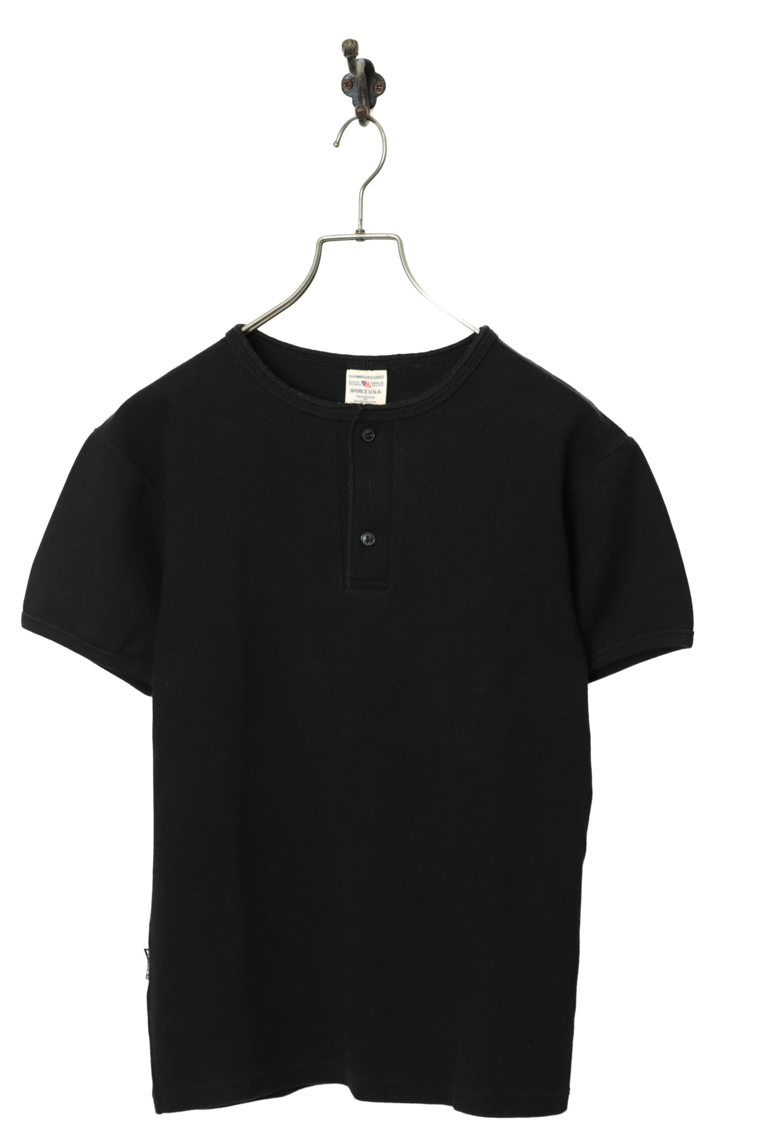 USED AVIREX PULL-OVER T-SHIRT/M