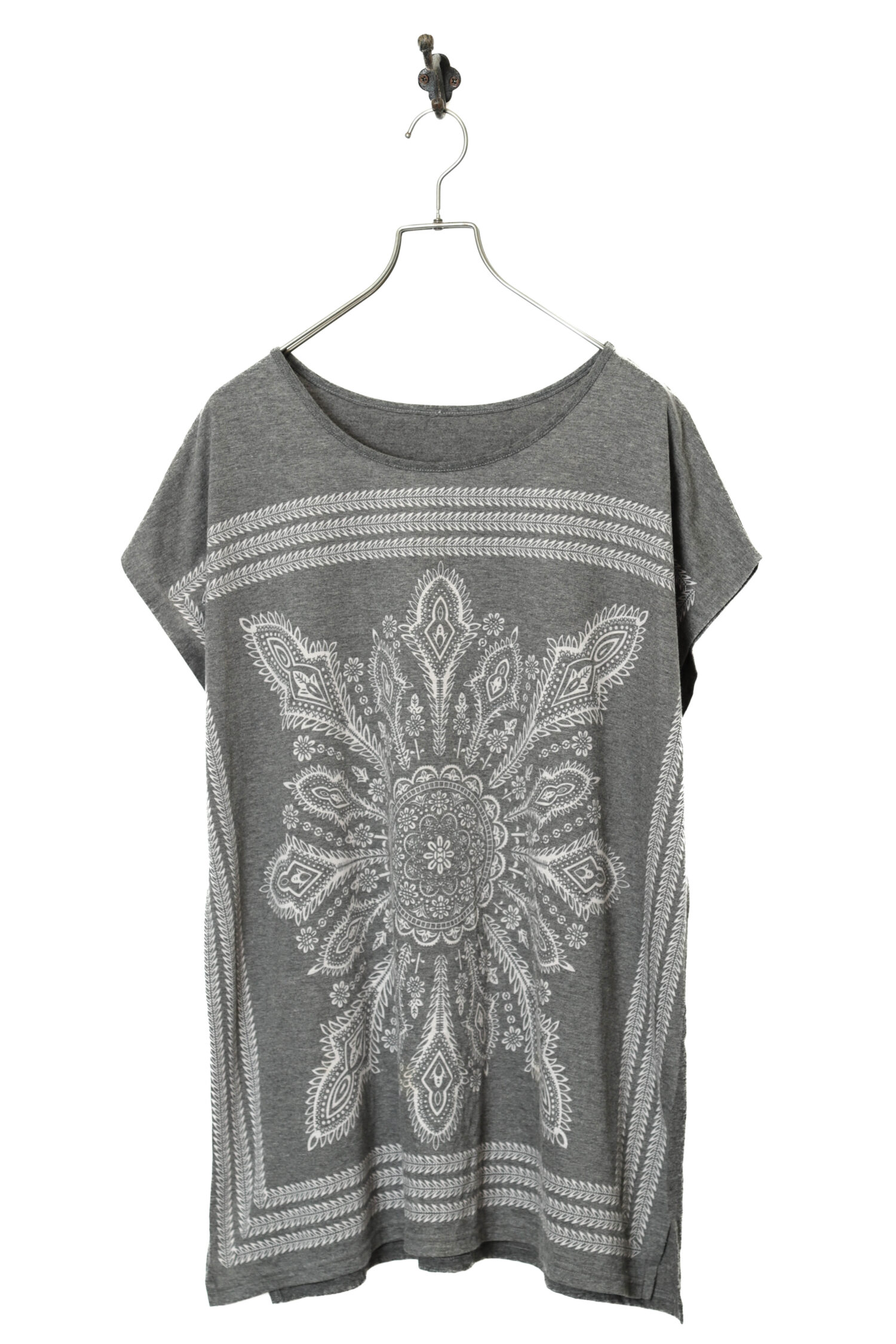 VINTAGE SCARFPRINT T-SHIRT/XL