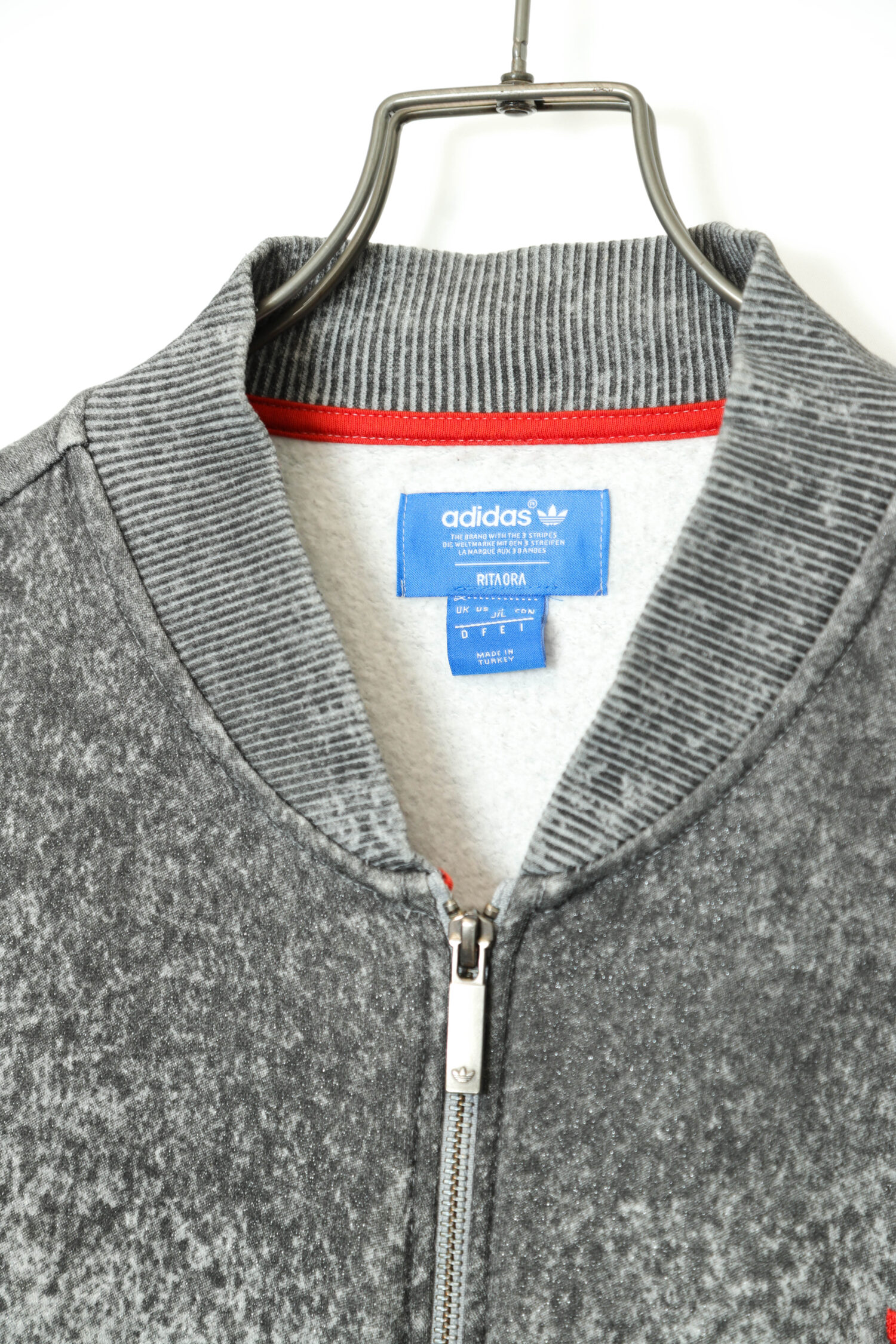 Alternative view of USED ADIDAS SWEAT BOMBER JACKET/L