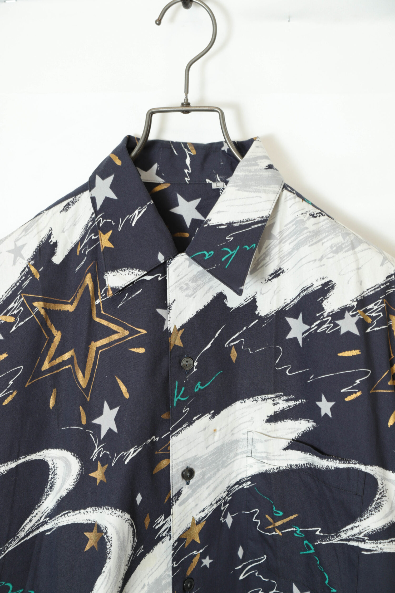 Alternative view of VINTAGE PRINTED SHRT/M