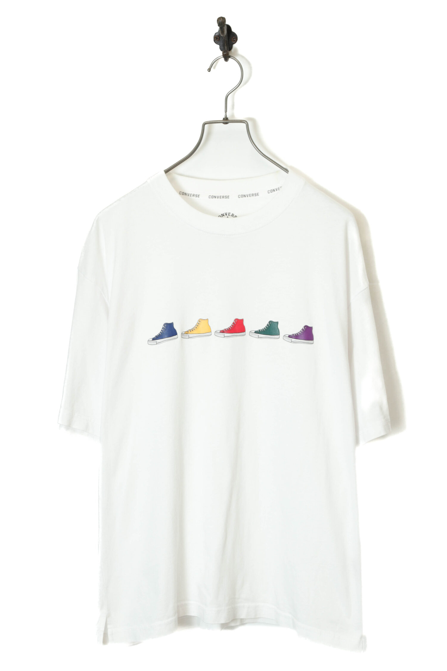 USED CONVERSE PRTINTED T-SHIRT/M