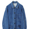 VINTAGE DENIM COVERALL JACKET/L
