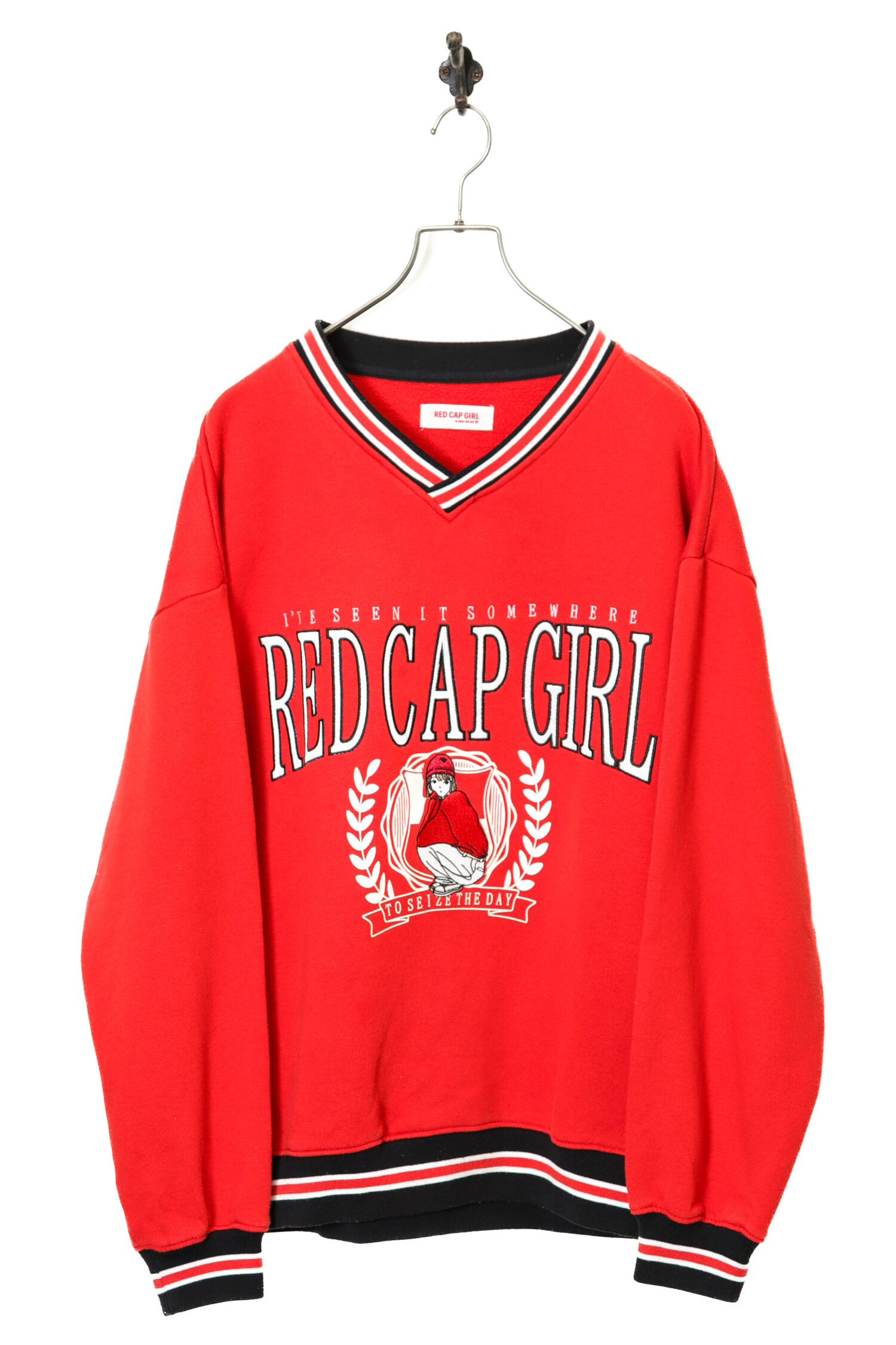 USED PRINTED SWEAT SHIRT/XL