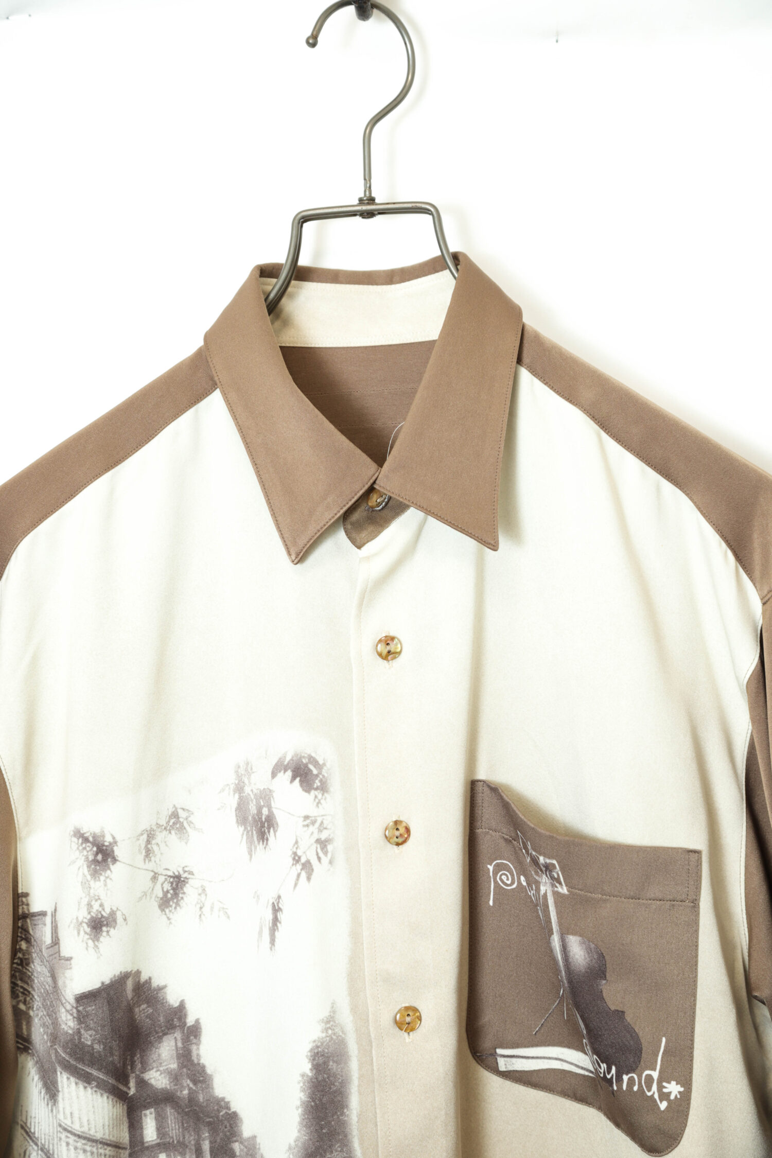 Alternative view of VINTAGE PRINTED SHIRT/M