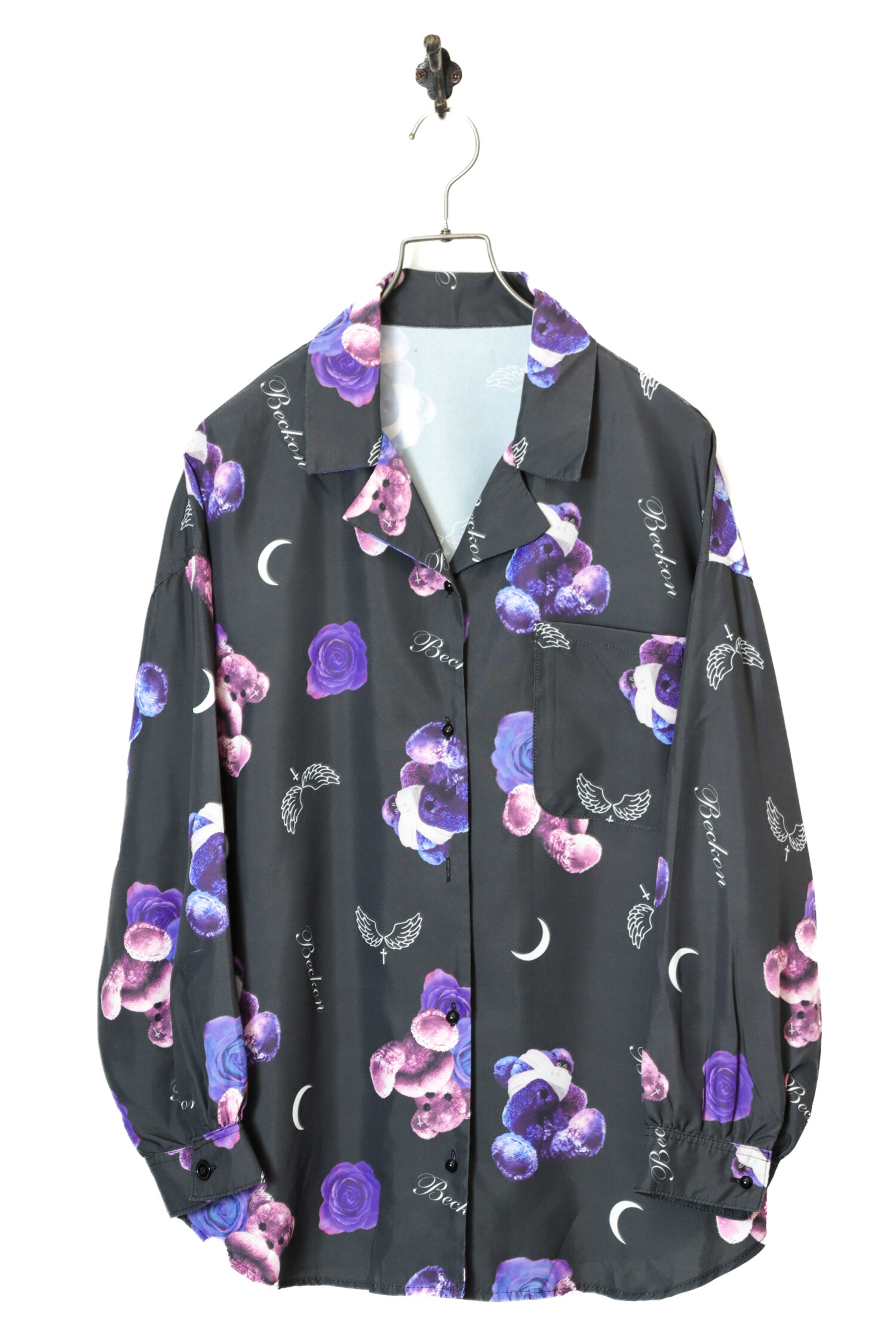 VINTAGE PRINTED SHIRT/L