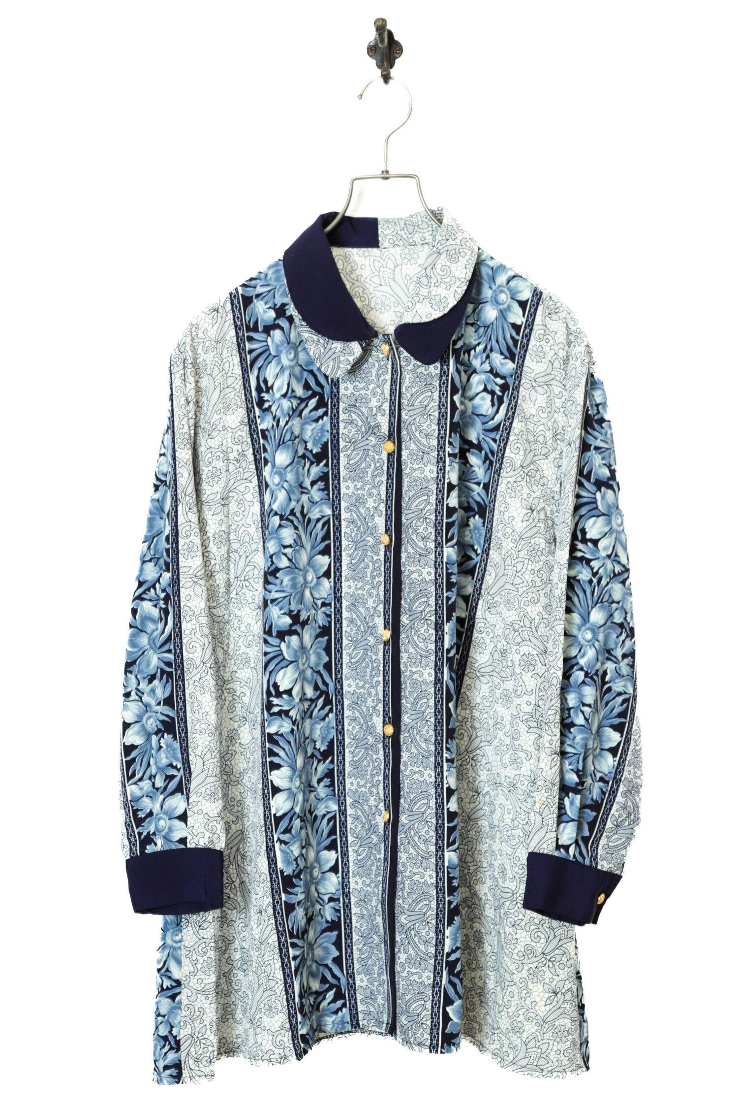 VINTAGE PRINTED SHIRT/L