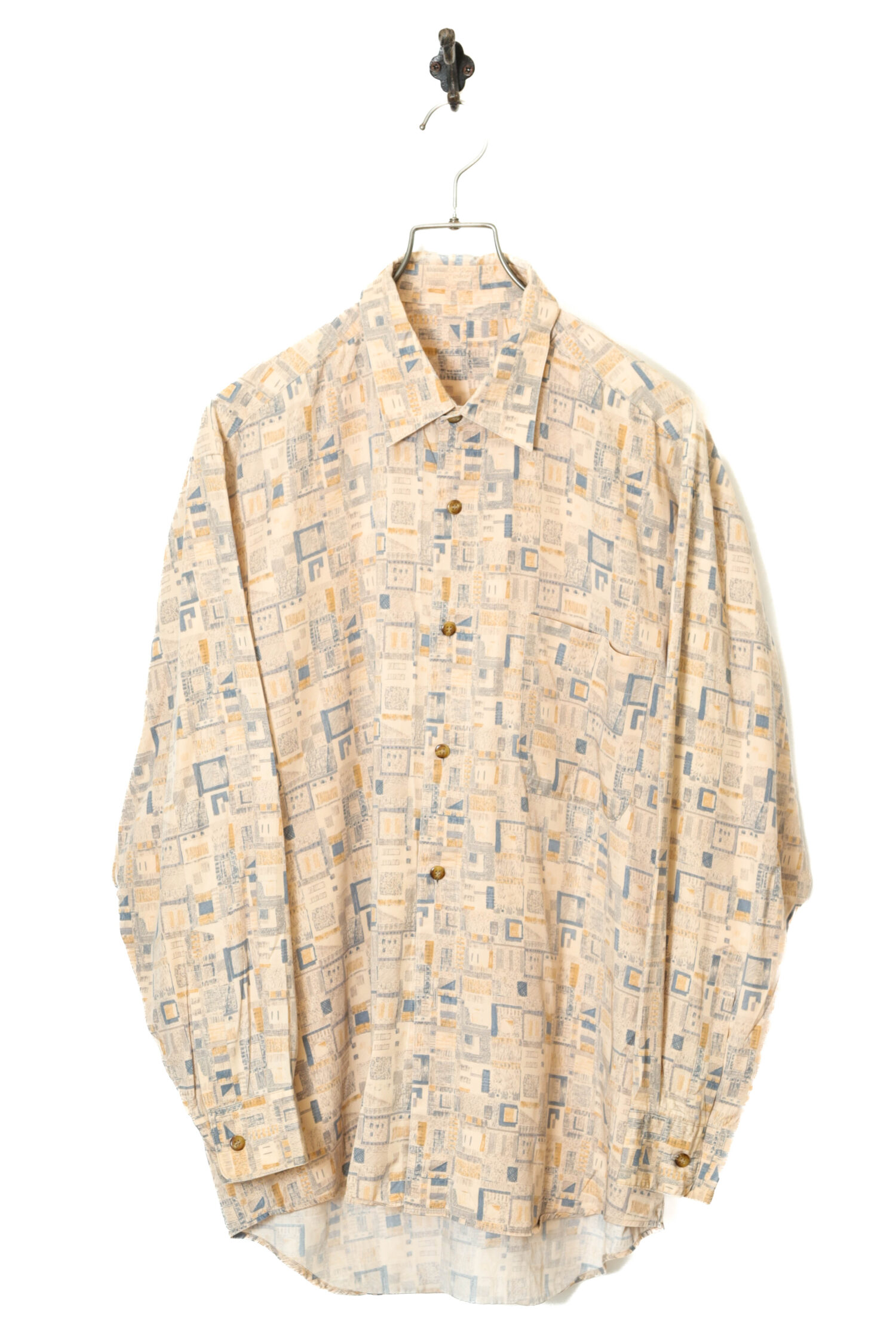 VINTAGE PRINTED SHIRT/L