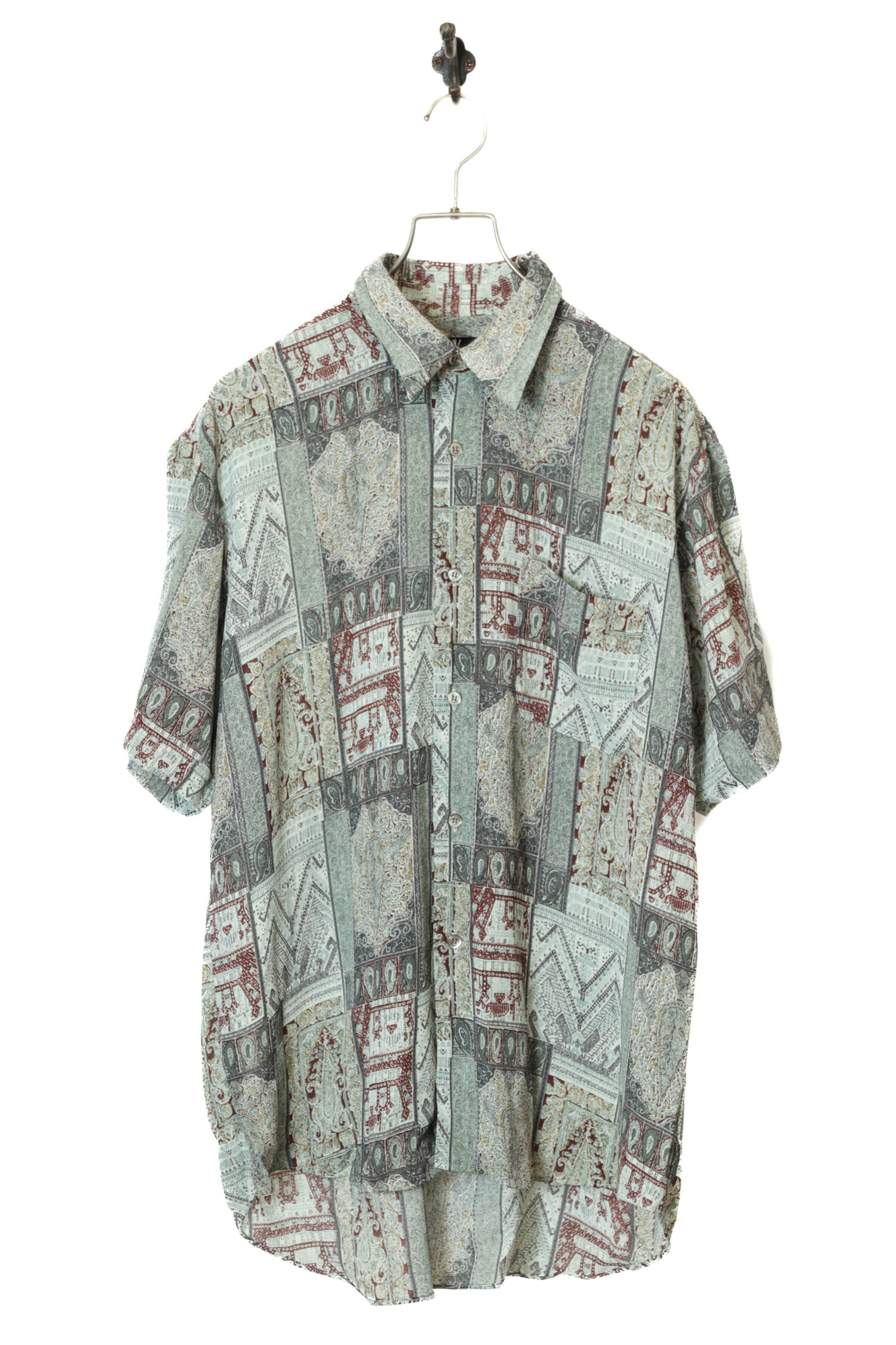 VINTAGE PRINTED SHIRT/L